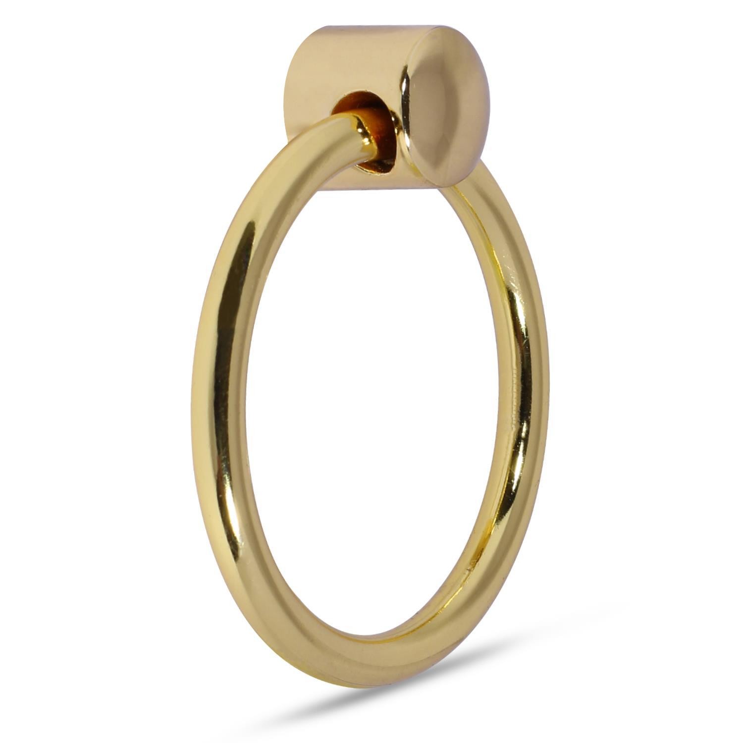 Eco Cordia Sarkaç Dolap Çekmece Kulpu Kulbu Gold Metal Halka Kulp (4 ADET)