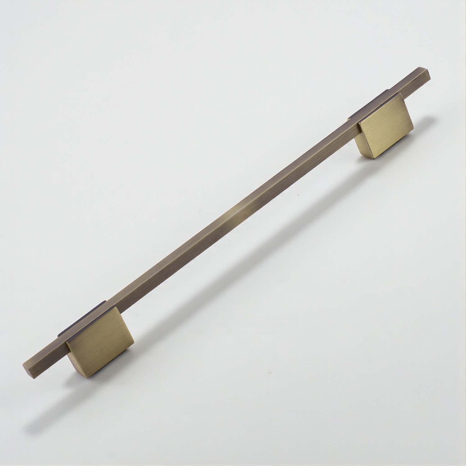 Boyut 320 mm Soft Antik Sarı Renk Metal Dolap Çekmece Kulbu Mutfak Dolabı Kapak Kulpları Mobilya