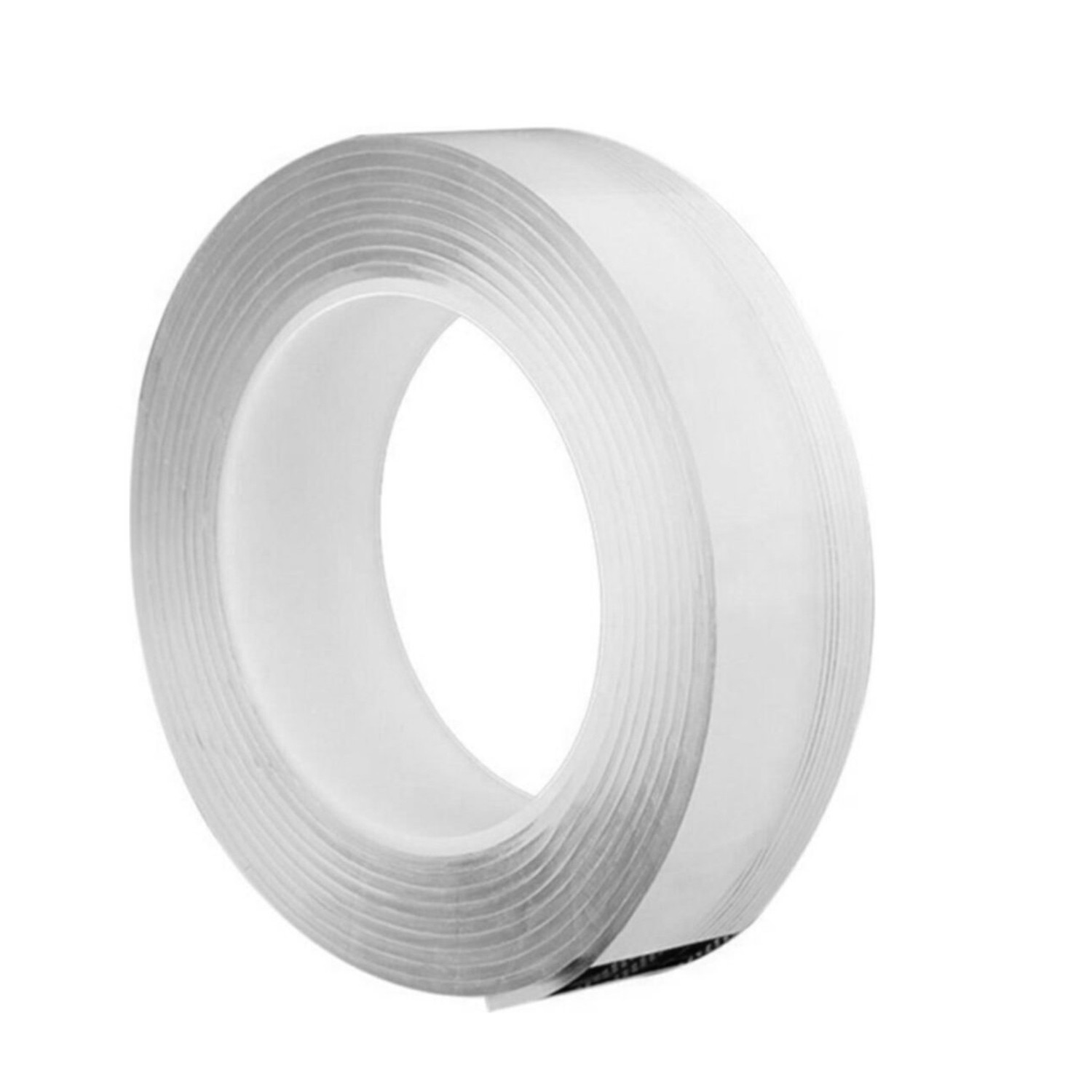 Çift Taraflı Nano Bant Montaj Çok Amaçlı Güçlü Yapıştırma Bandı Şeffaf 24 mm x 2 Metre Yıkanabilir