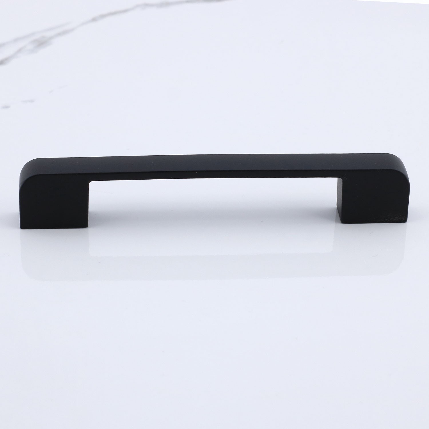 10 Adet Radus Siyah Metal Kulp 96 mm - 9.6 cm Mobilya Çekmece Mutfak Dolabı Dolap Kulpları Kulbu Kulpu