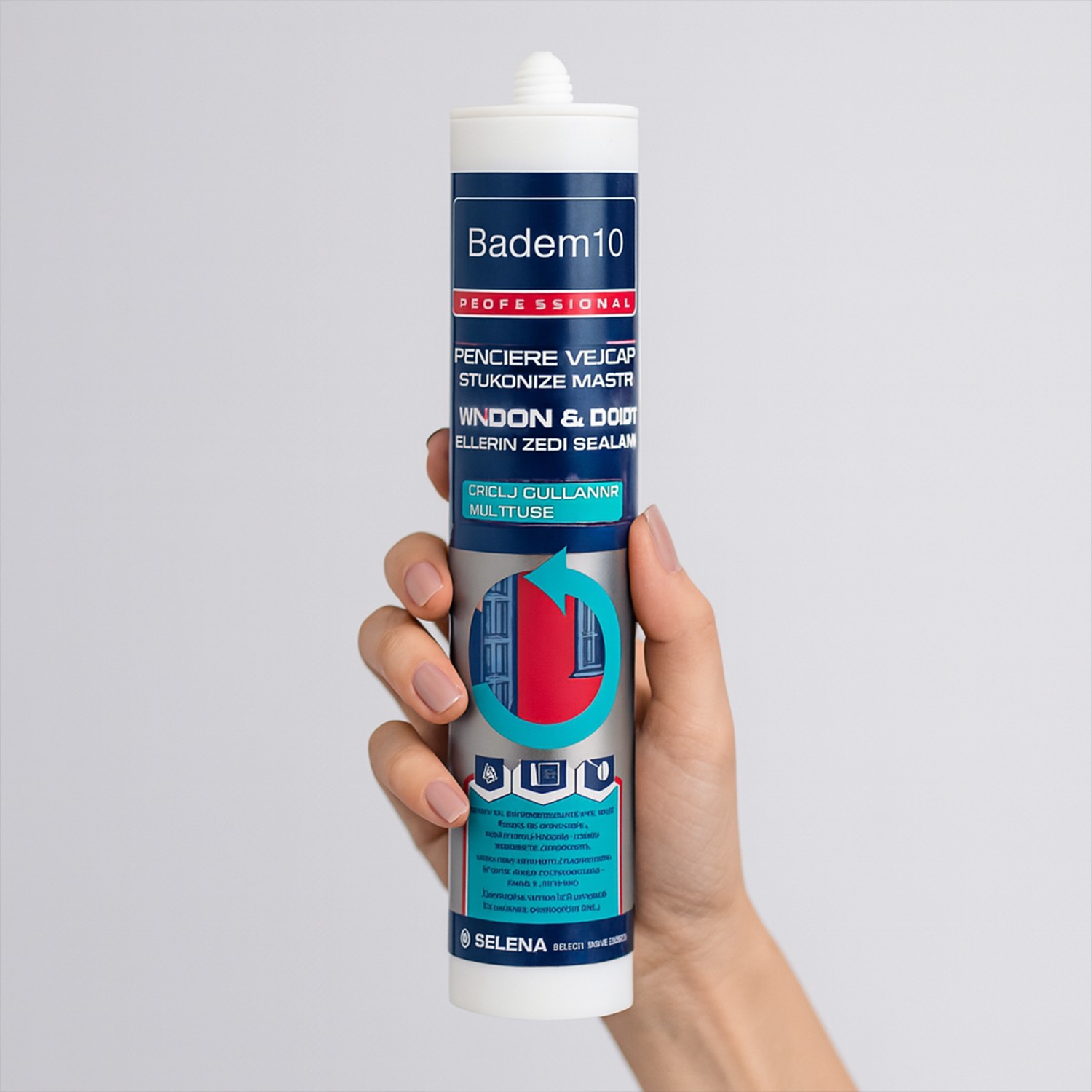 Silikonize Mastik Kahverengi Boyanabilir Suya Dayanıklı Solventsiz Banyo Pencere Yapı Dolgu Malzeme