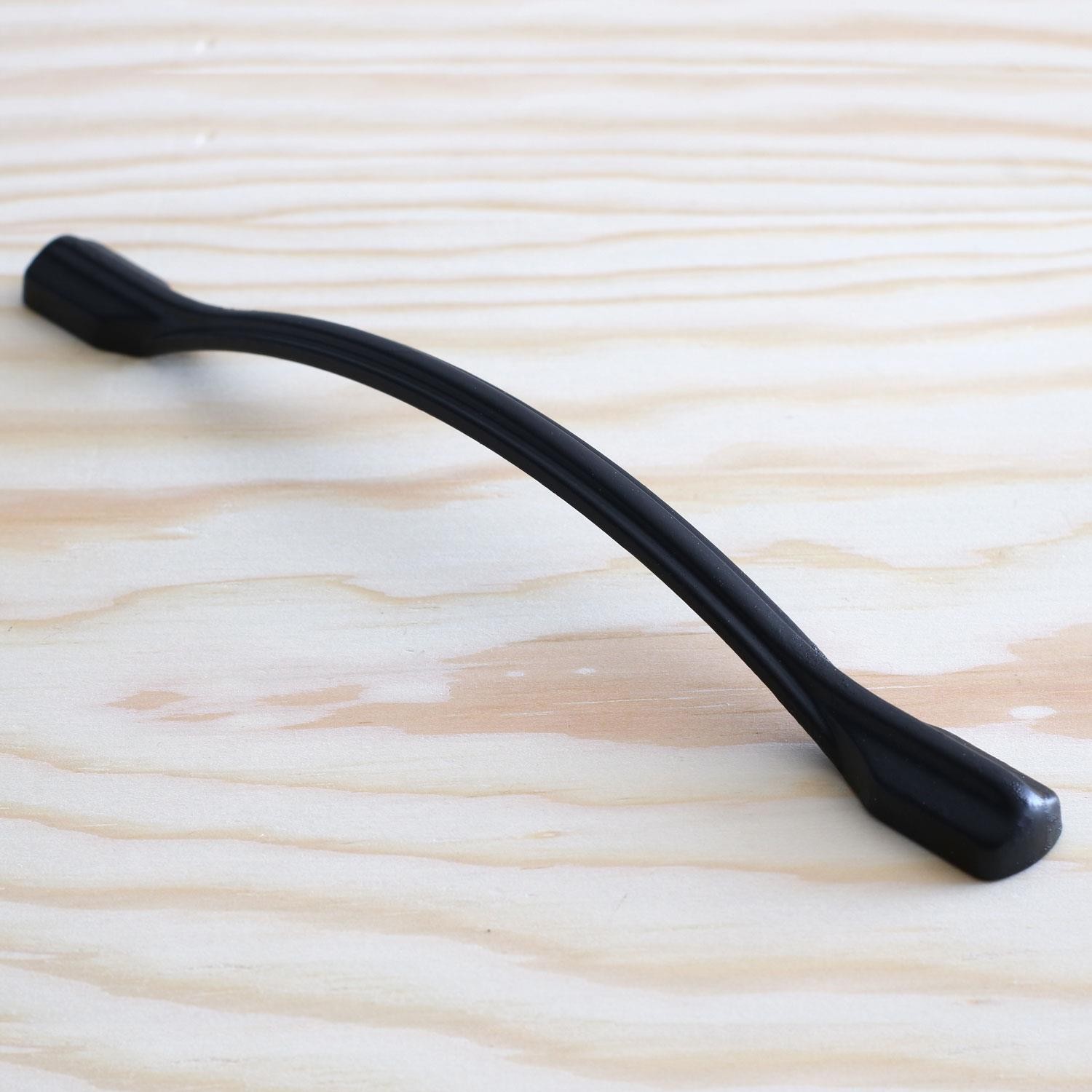 İnci Kulp 160 mm 10 ADET Mobilya Mutfak Dolabı Çekmece Dolap Kulpları Kapak Kulpu Kulbu Siyah Metal