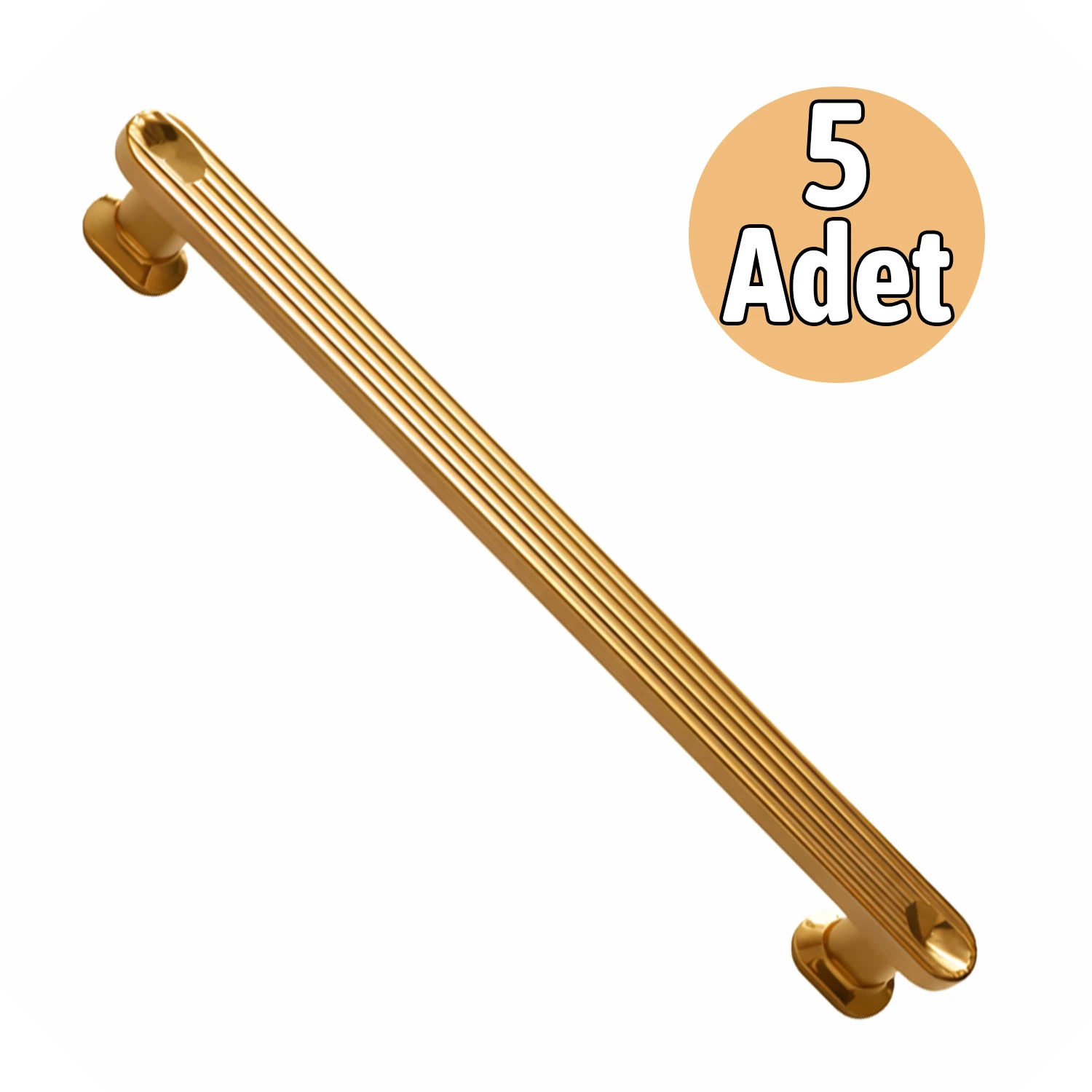 Özen Bronz Çekmece Kulp 160 mm 5 Adet Set Modern Dolap Kapağı Kulp ...