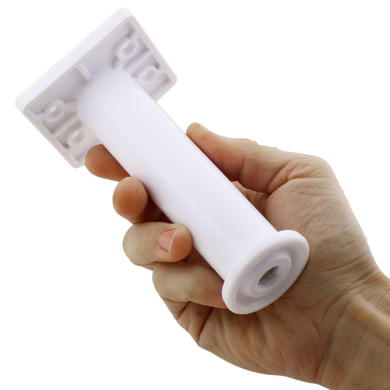 Aspen 12'li Set Mobilya Kanepe Koltuk Tv Ünitesi Konsol Ayağı Ayakları Destek 24 Cm Beyaz