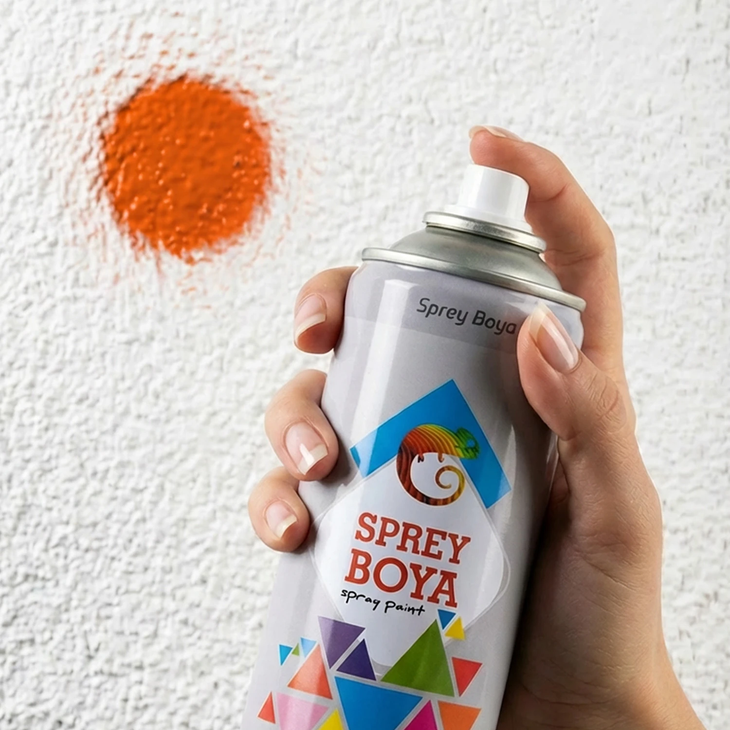 Turuncu Sprey Boya 400 ml Metal Ahşap Plastik Beton Yüzeylere Uygun Hobi Dekoratif Amaçlı Sprey Boya