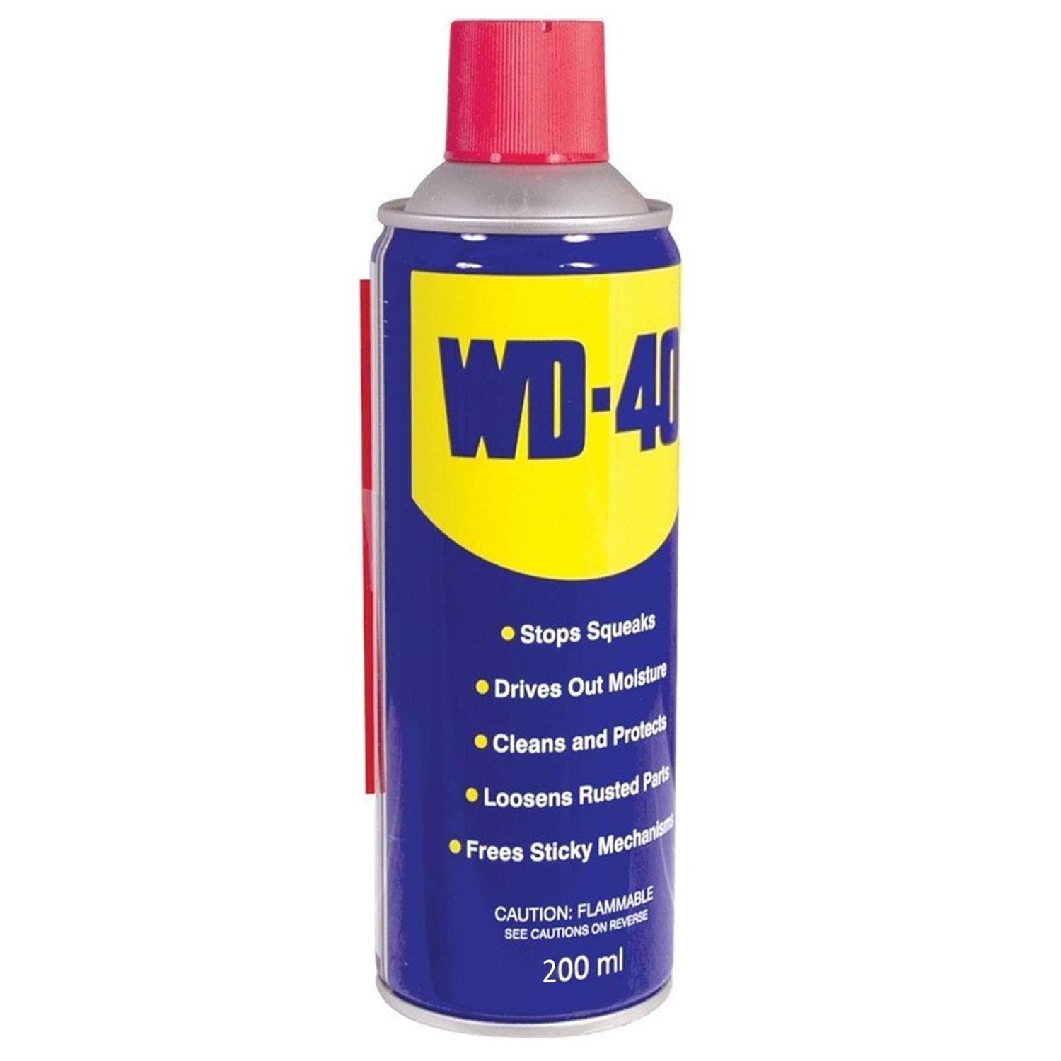 WD40 Yağlayıcı Ve Pas Sökücü Çok Amaçlı Sprey 200 ml