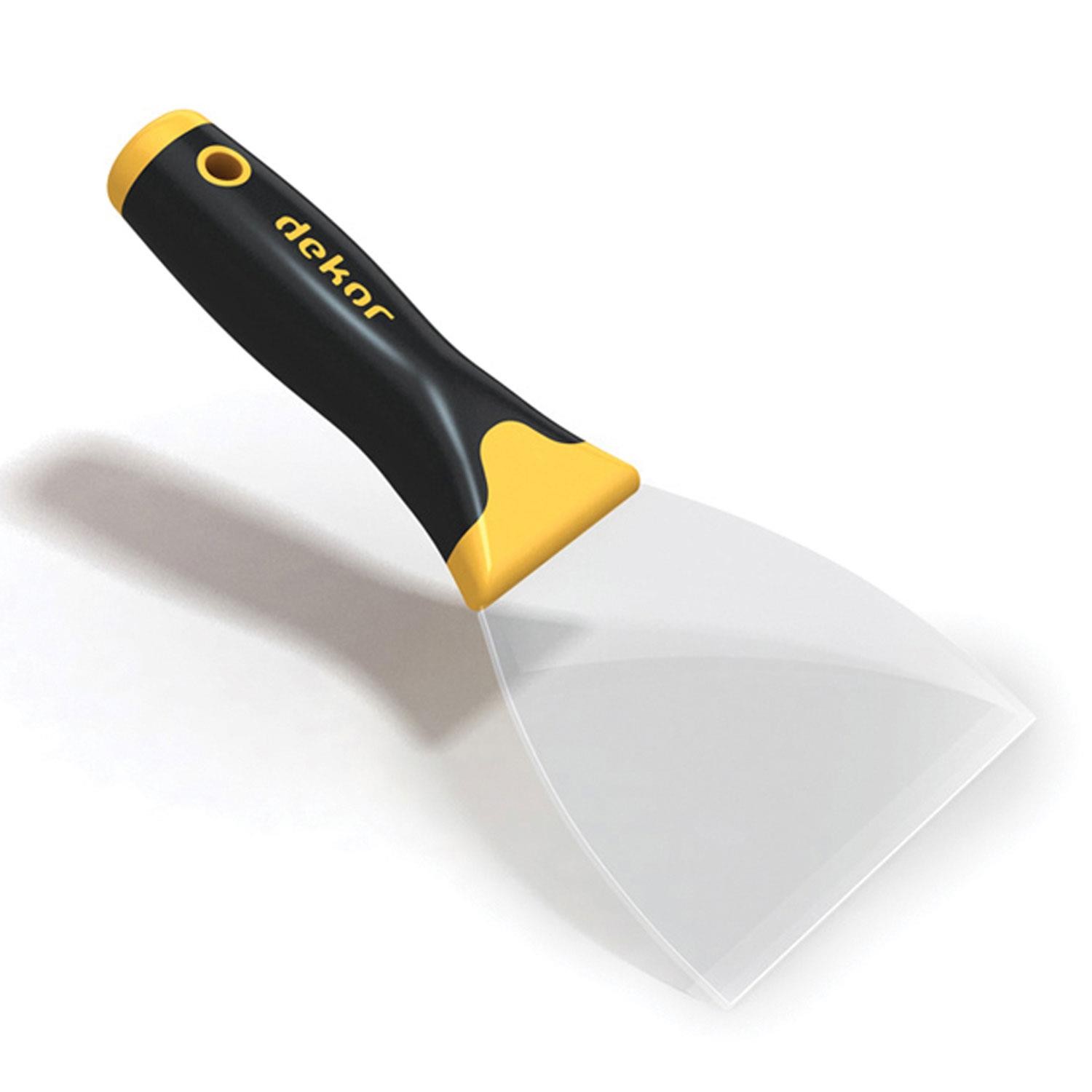 Dekor Şeffaf Ispatula Spatula Kesme Tamir Spatulası 10 cm