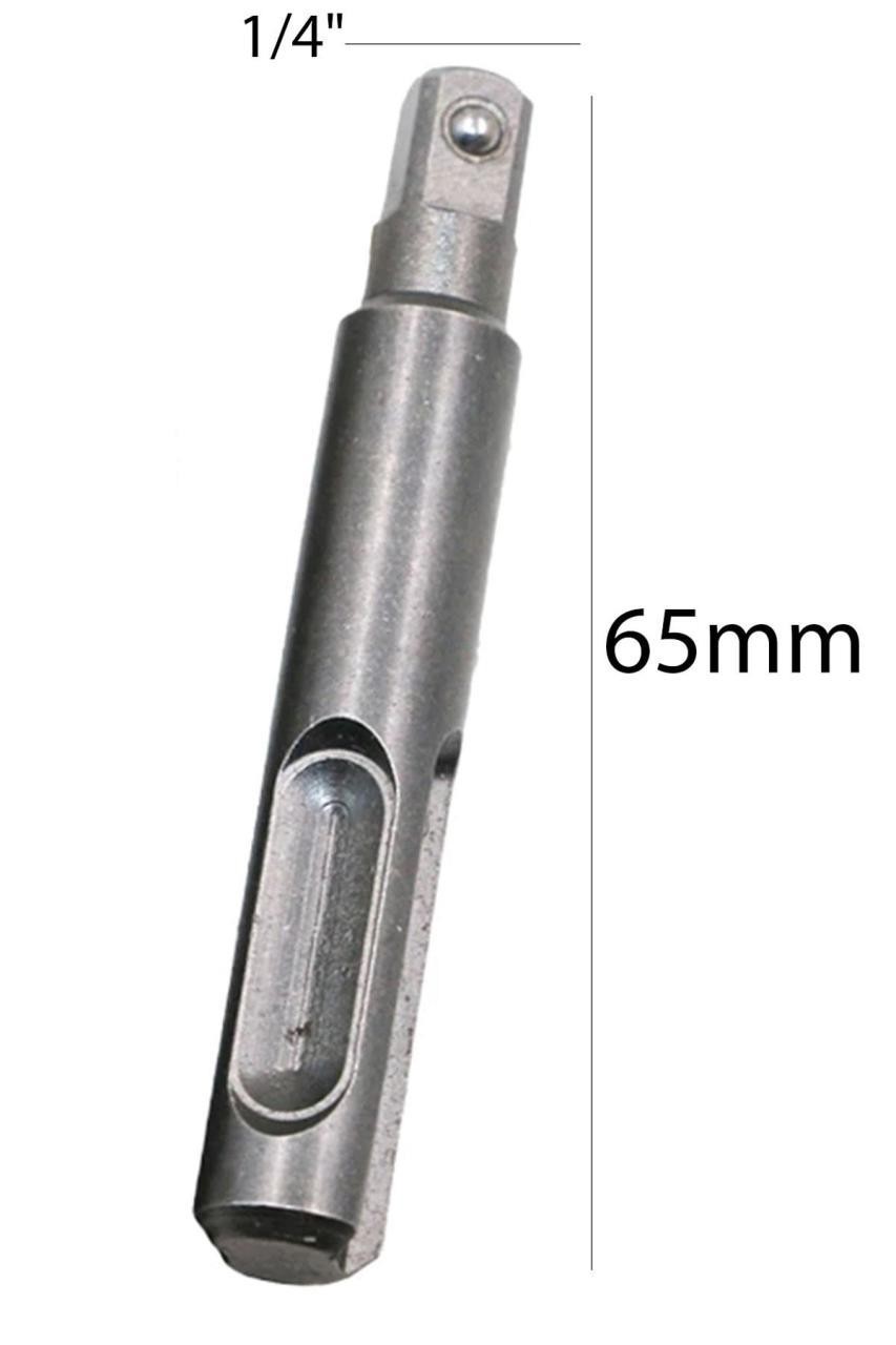 Gfb 1/4" Sds Saplı Lokma Adaptörü 65 mm