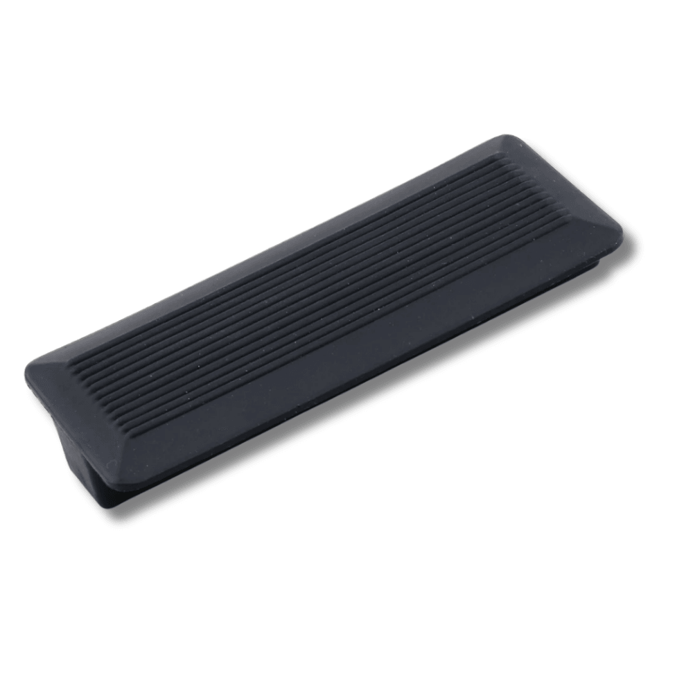 Elit Siyah Plastik Kulp 64 mm Mutfak Mobilya Çekmece Mutfak Dolap Dolabı Kulpları Kapak Kulbu 6.4 cm