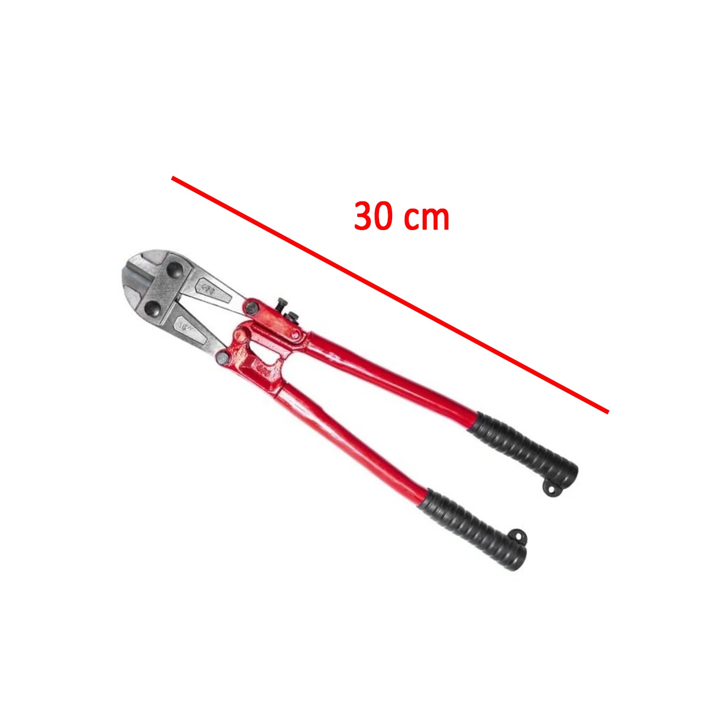 Kollu Çeneli Kupplon Demir Kesme Makası 12'' Çubuk İnşaat Teli Metal Kesim Makası Vanadyum Çelik 