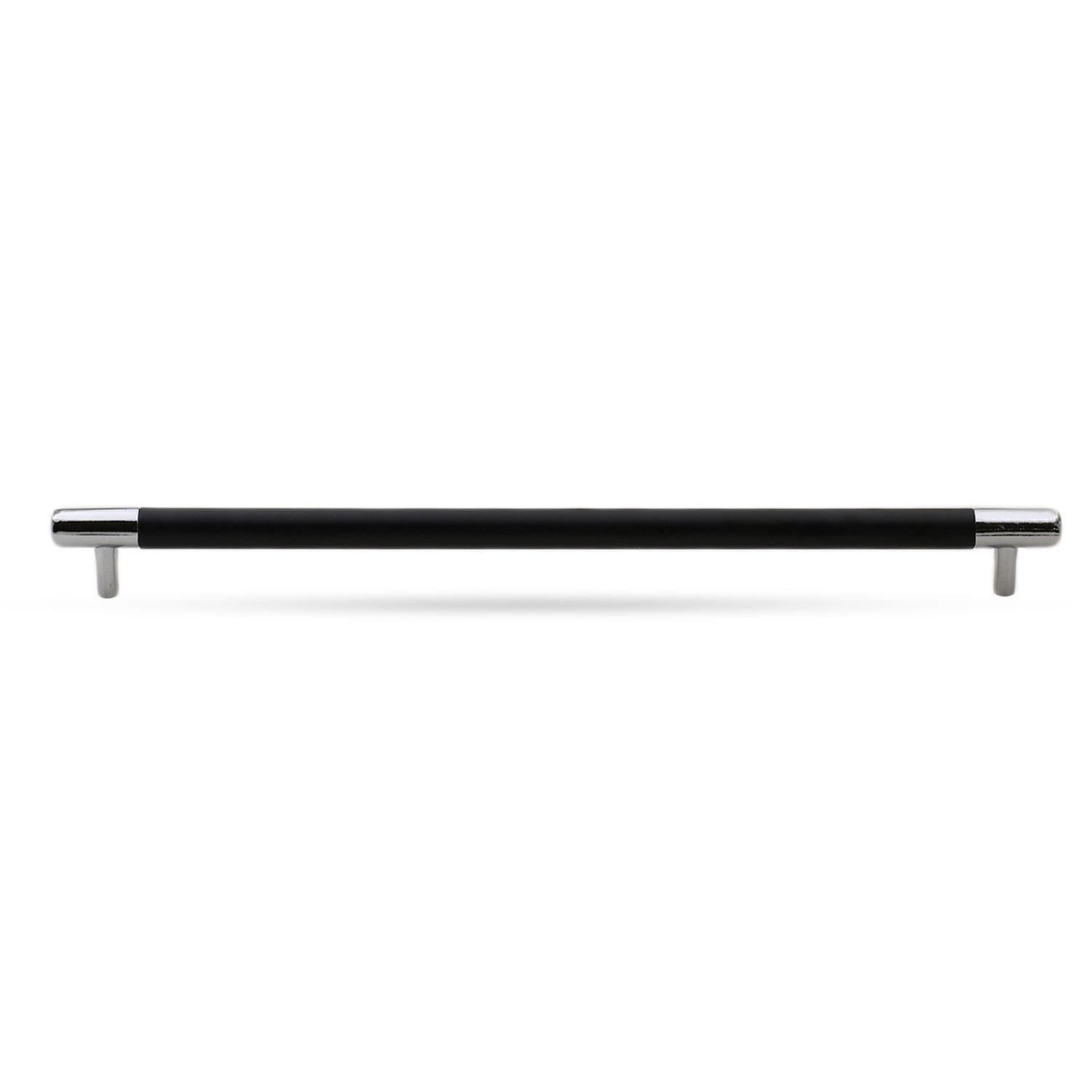 Hitit Mobilya Çekmece Mutfak Dolap Dolabı Kulpu Kulpları Kulbu 288 Mm Mat Siyah Krom Metal Kulp