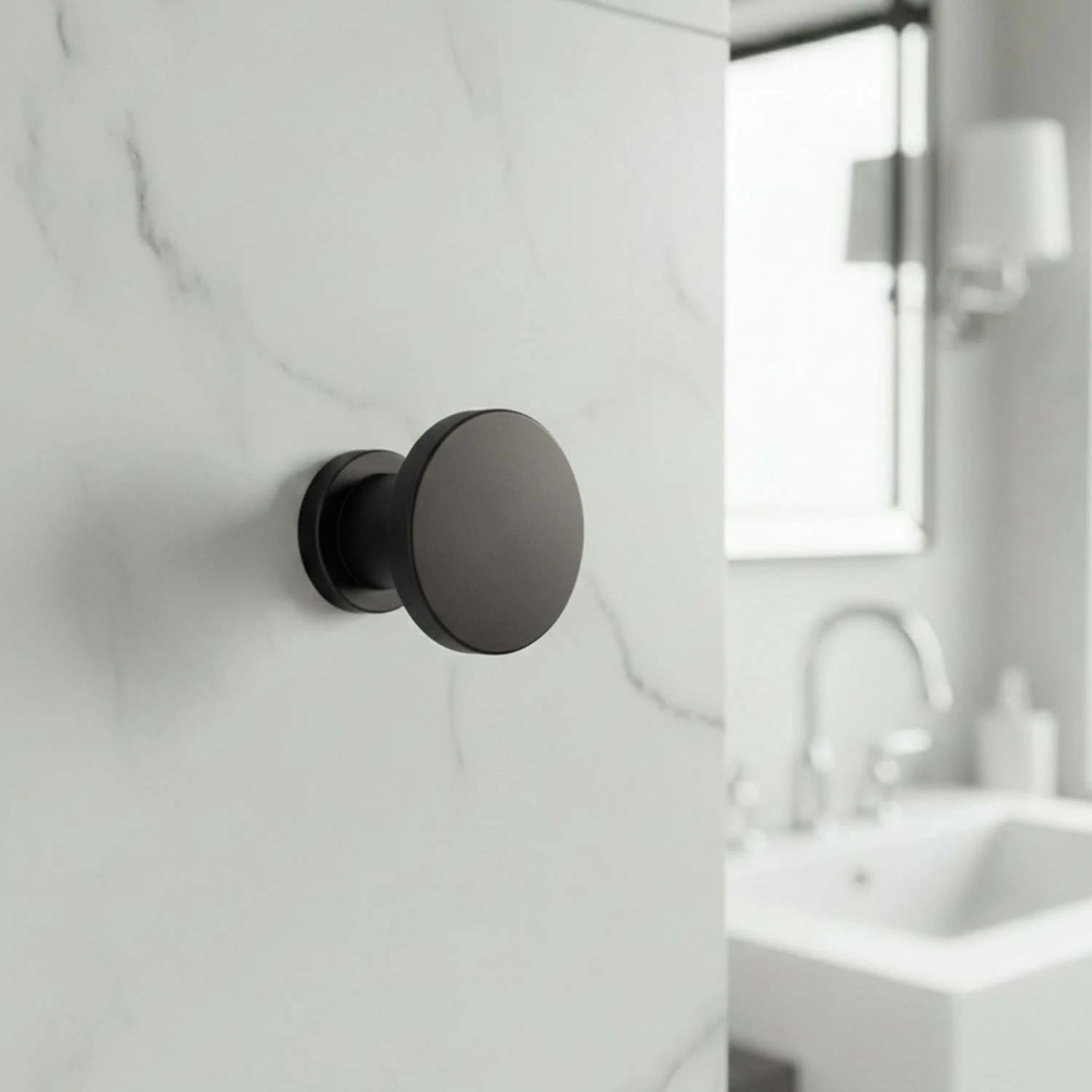 Alex Lüks Askı Mat Siyah Metal Askılık Banyo Mutfak Salon Askısı Şık Tasarım Dayanıklı Kullanım