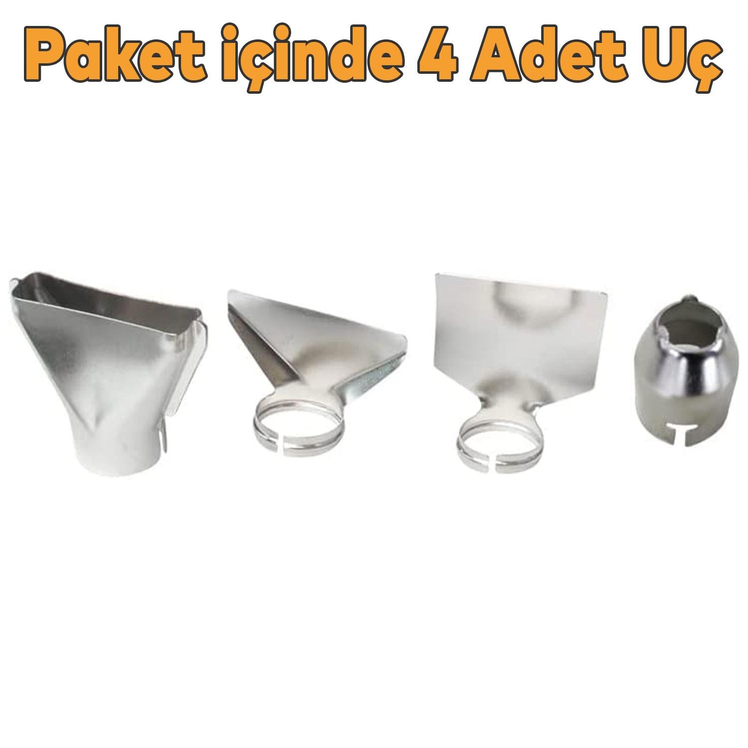 Fast bond Sıcak Hava Tabancası İnce Isı Ayarlı 2000 W 2 Kademeli Üfleme