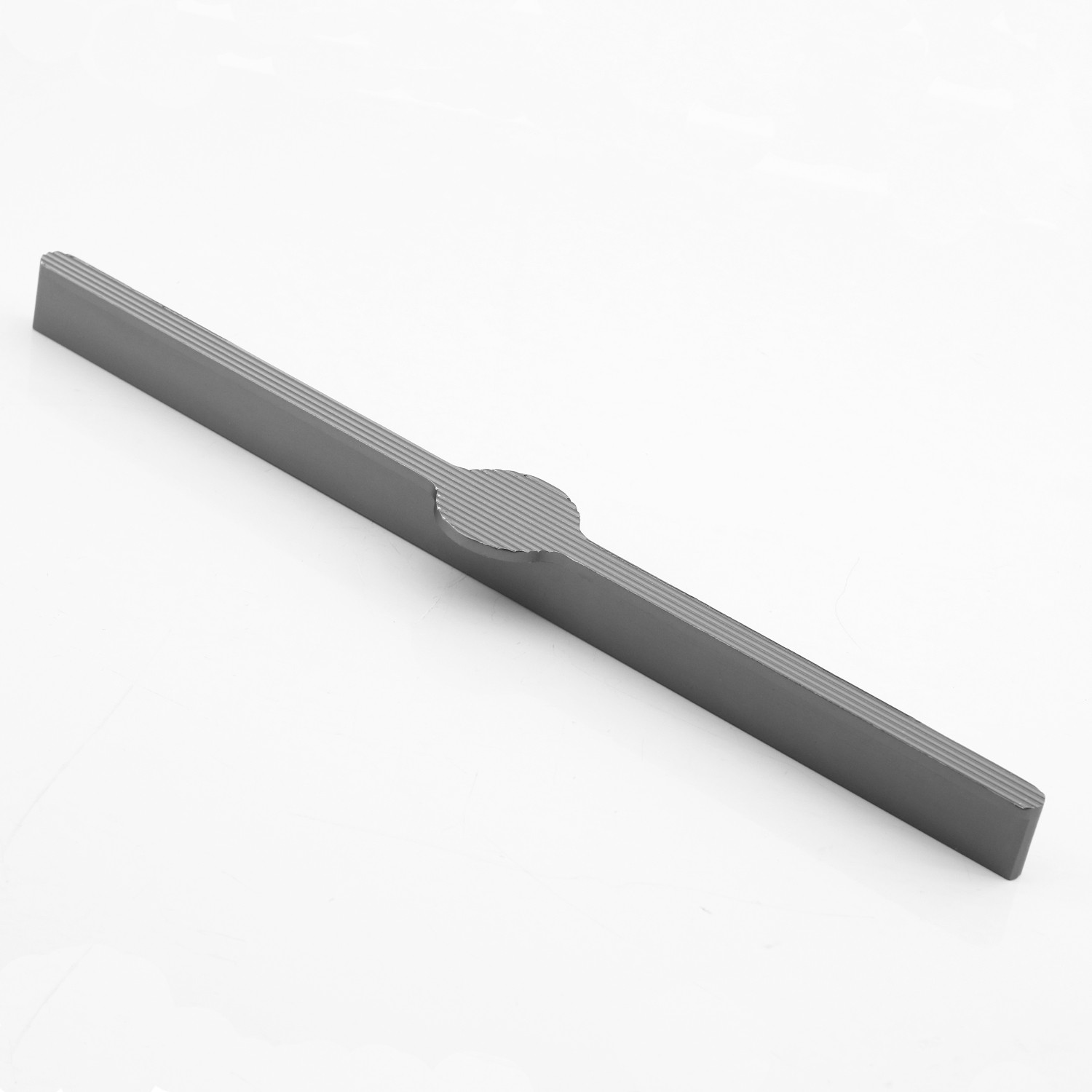 Saral Çizgili Füme Renk Metal Kulp 320 mm 32 cm Mobilya Çekmece Mutfak Dolabı Dolap Kapak Kulplar