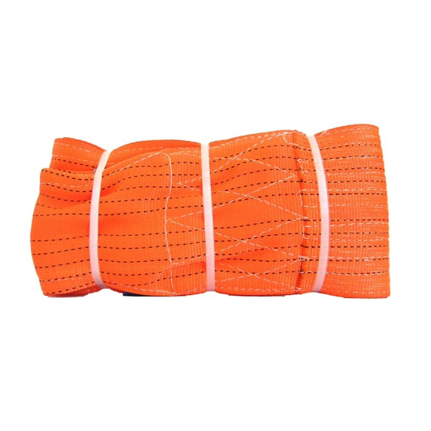 Sapan Polyester Spanzet 10 Ton 8 Metre Kırmızı Sağlam Yük Kaldırma Taşıma İndirme Esnek Halat 