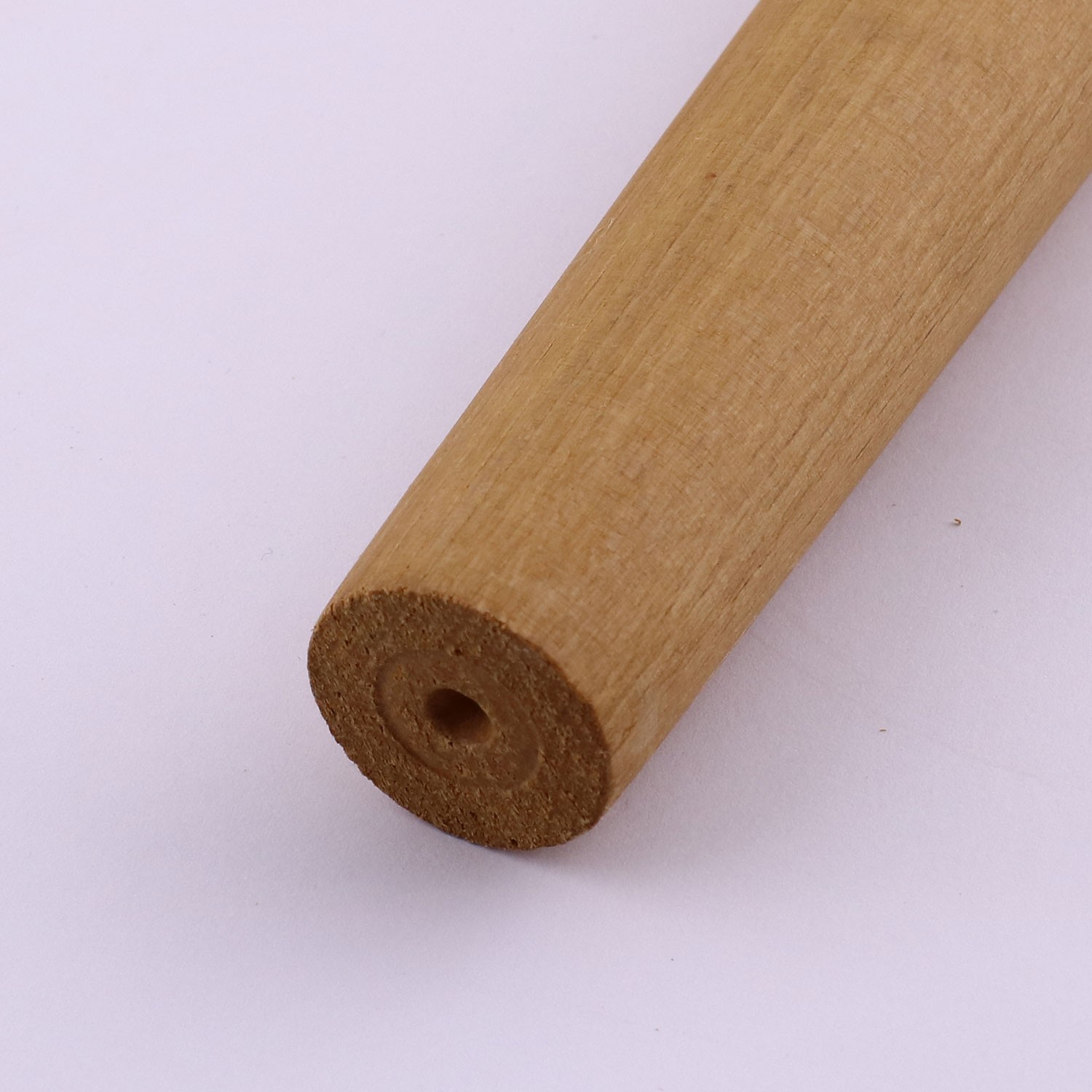 Bohem Stil 30 cm 4 ADET Kahverengi Boyalı Doğal Ahşap Silindir Sehpa ve Masa Ayağı Mobilya Ayakları