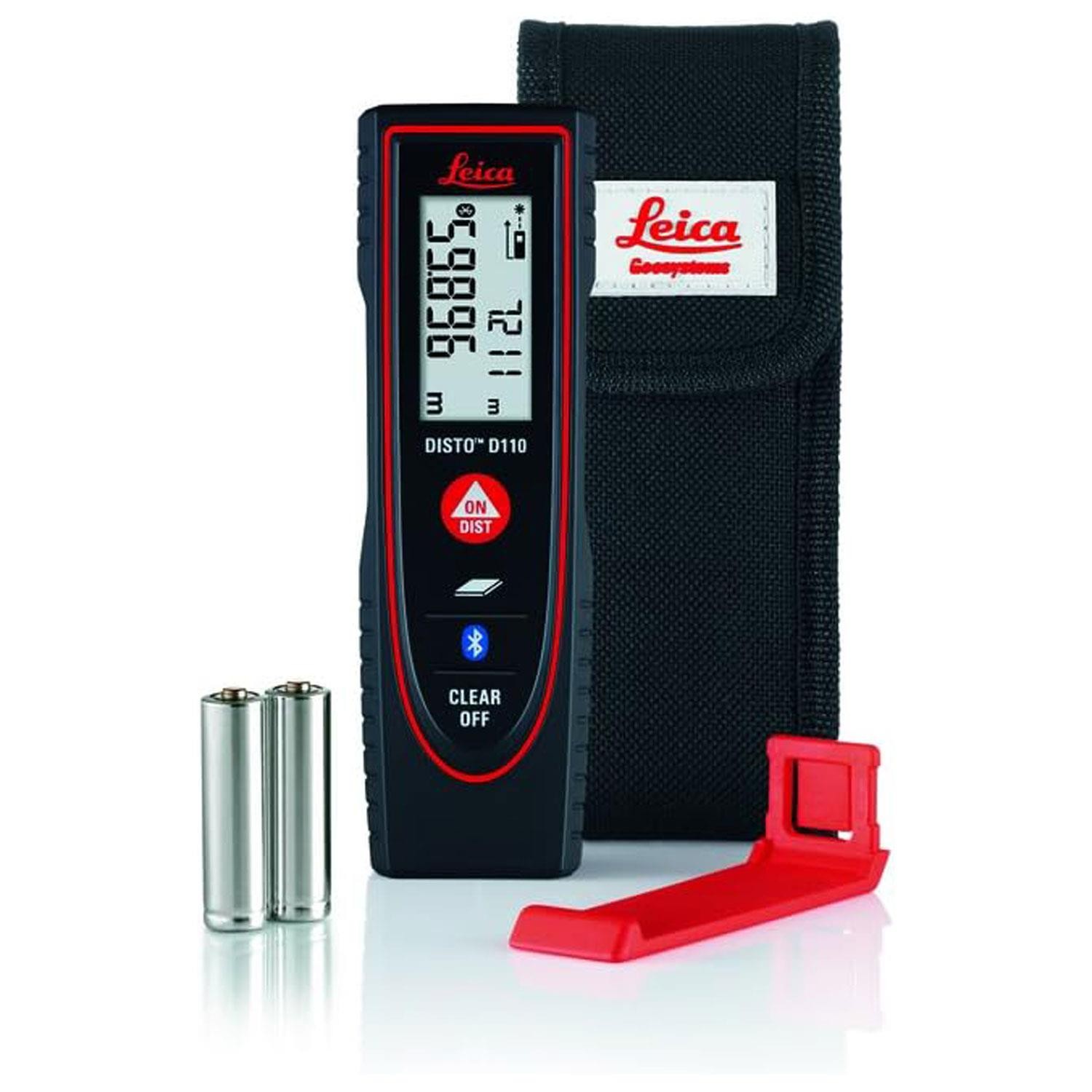 Leica Lazer Metre Disto D110 Lazermetre Mesafe Ölçer Ölçü Aleti Bluetooth'lu Alan Ölçer 60 Metre