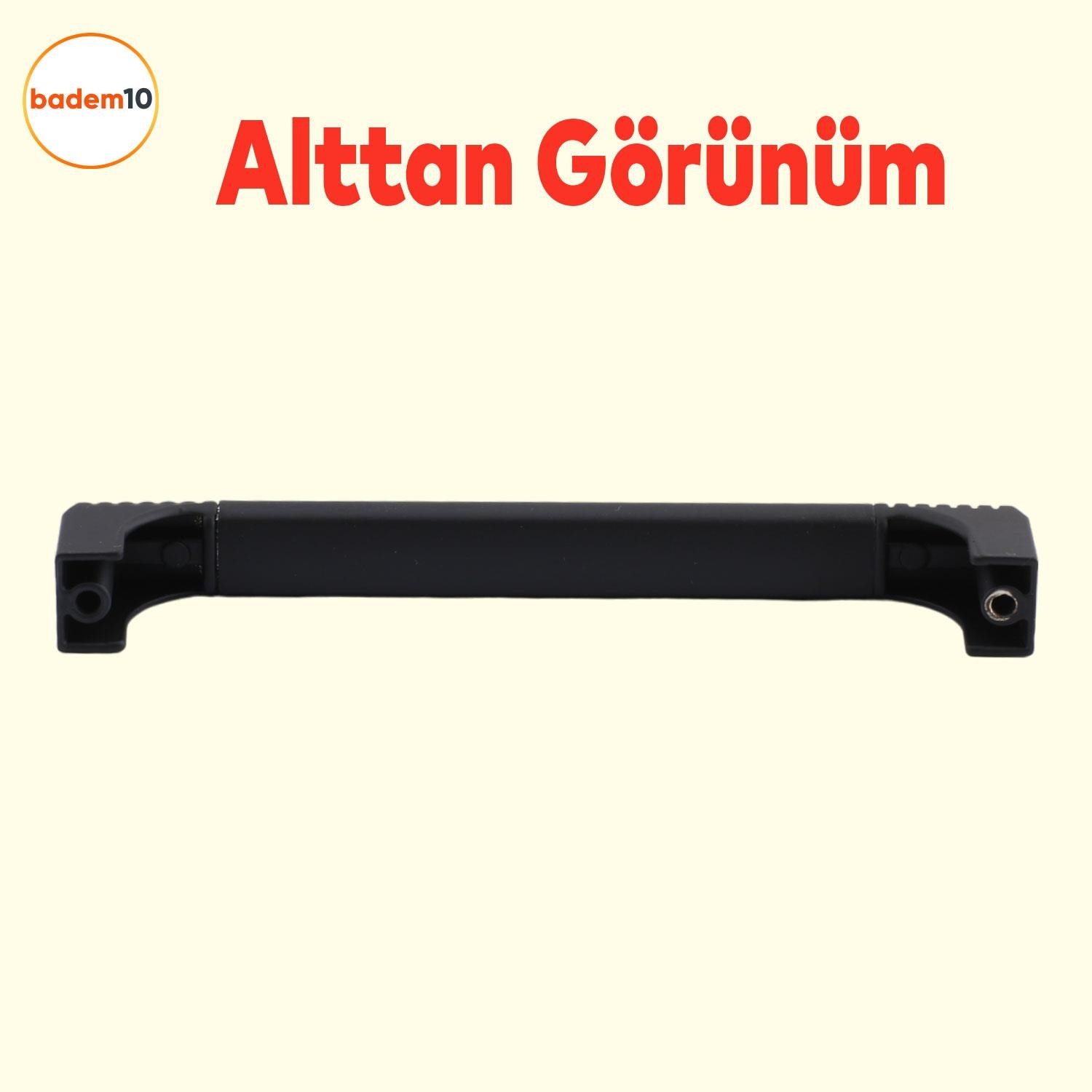 Side Mutfak Kulbu Çekmece Dolap Kulpu Metal Kulp Mobilya Dolabı Kulpları Renk (128 MM-12.8 CM) Siyah