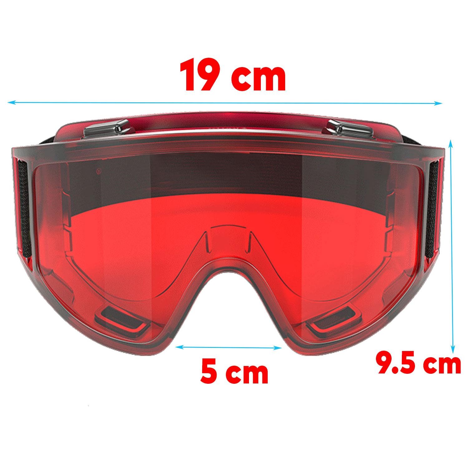 Kayak Gözlüğü Güneş Kar Gözlük Kırmızı Snowboard Glasses Ekonomik Seri Gözlük
