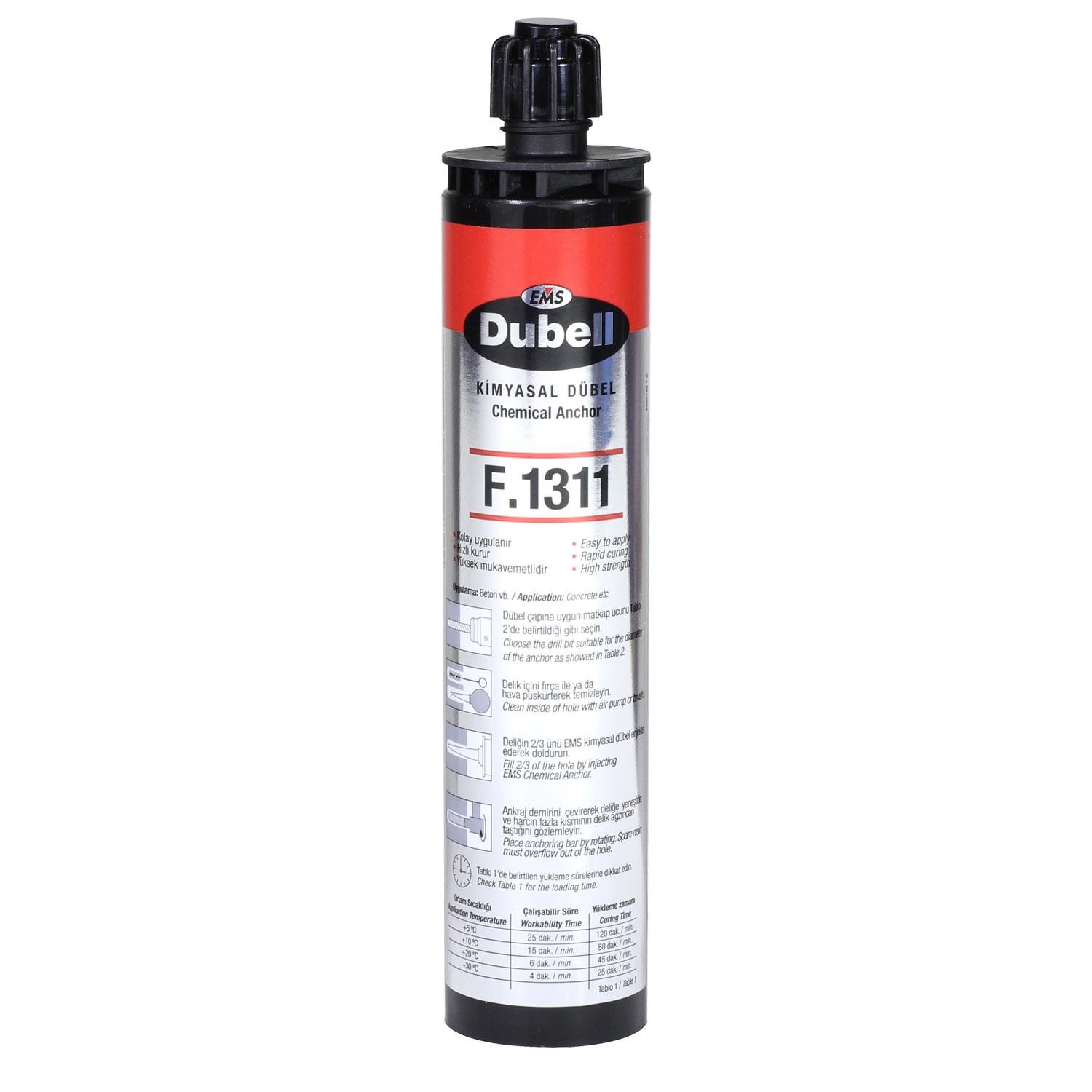 Ems F.1311 Epoksi Kimyasal Dübel 300 mL