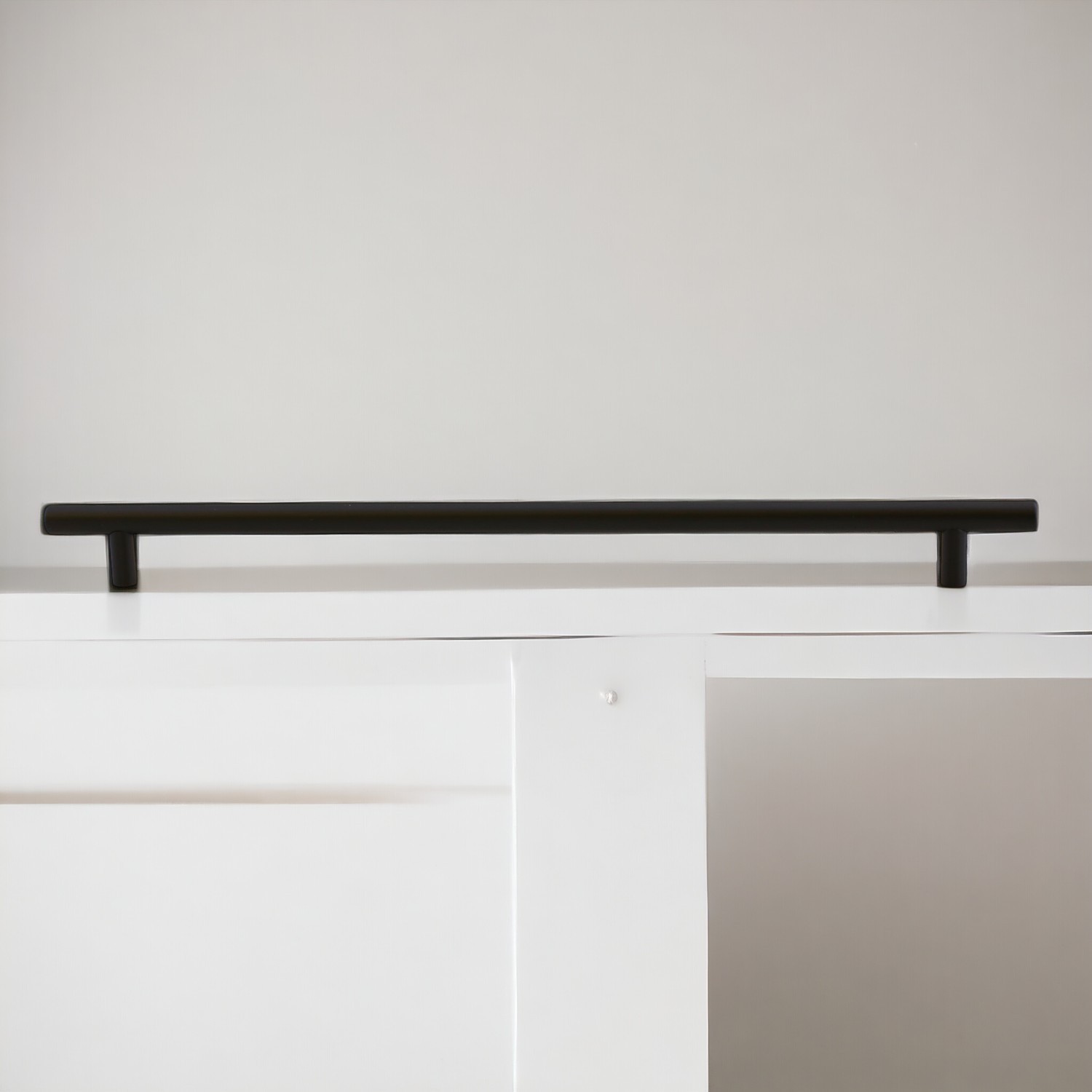 Çubuk Mat Siyah Metal Kulp 512 mm 51.2 cm Mobilya Mutfak Çekmece Dolap Dolabı Kulpu Kulbu Kulplar