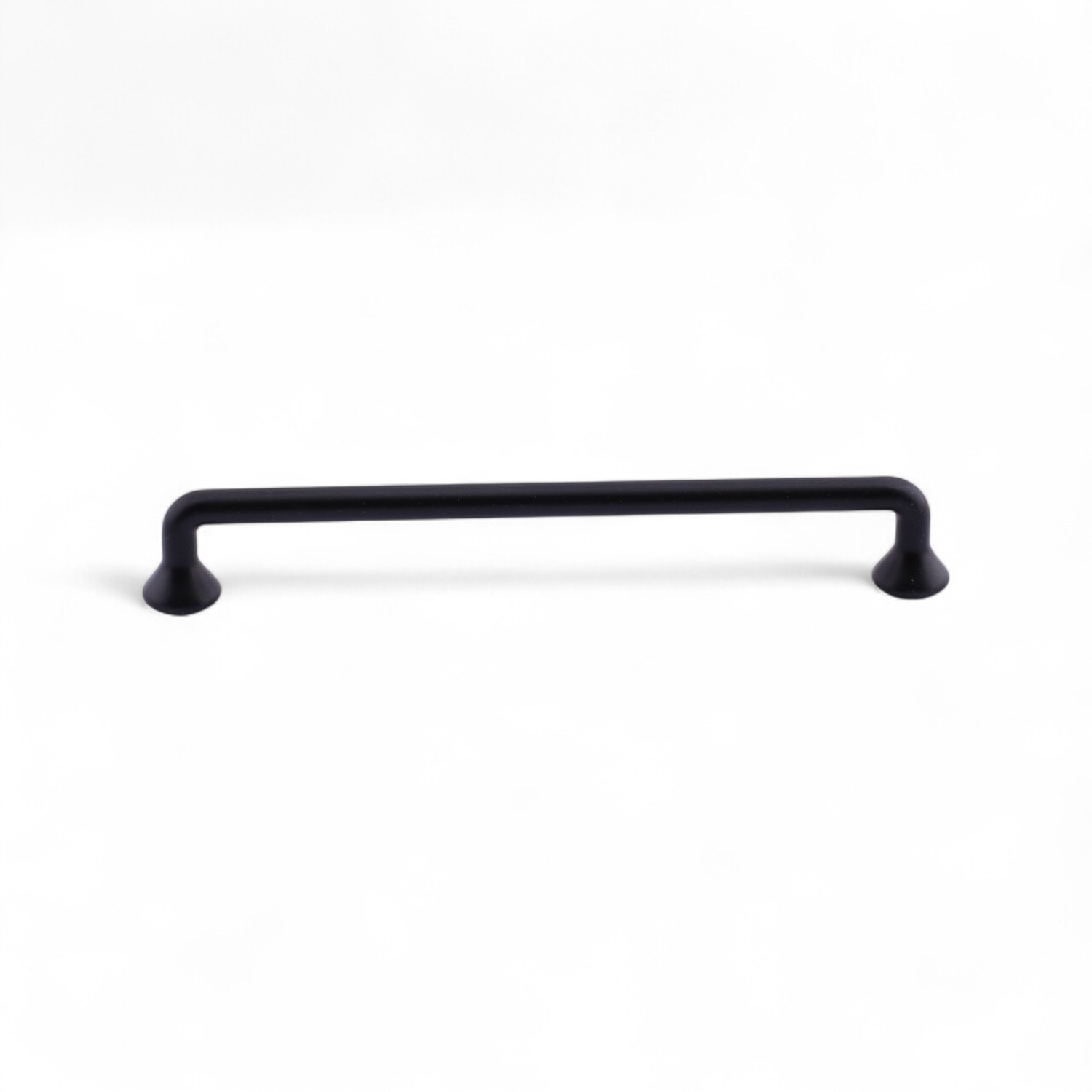 İncir Mat Siyah Metal Kulp 160 mm 16 cm  Mutfak Dolabı Kulbu Kulpu Mobilya Çekmece Dolap Kulpları