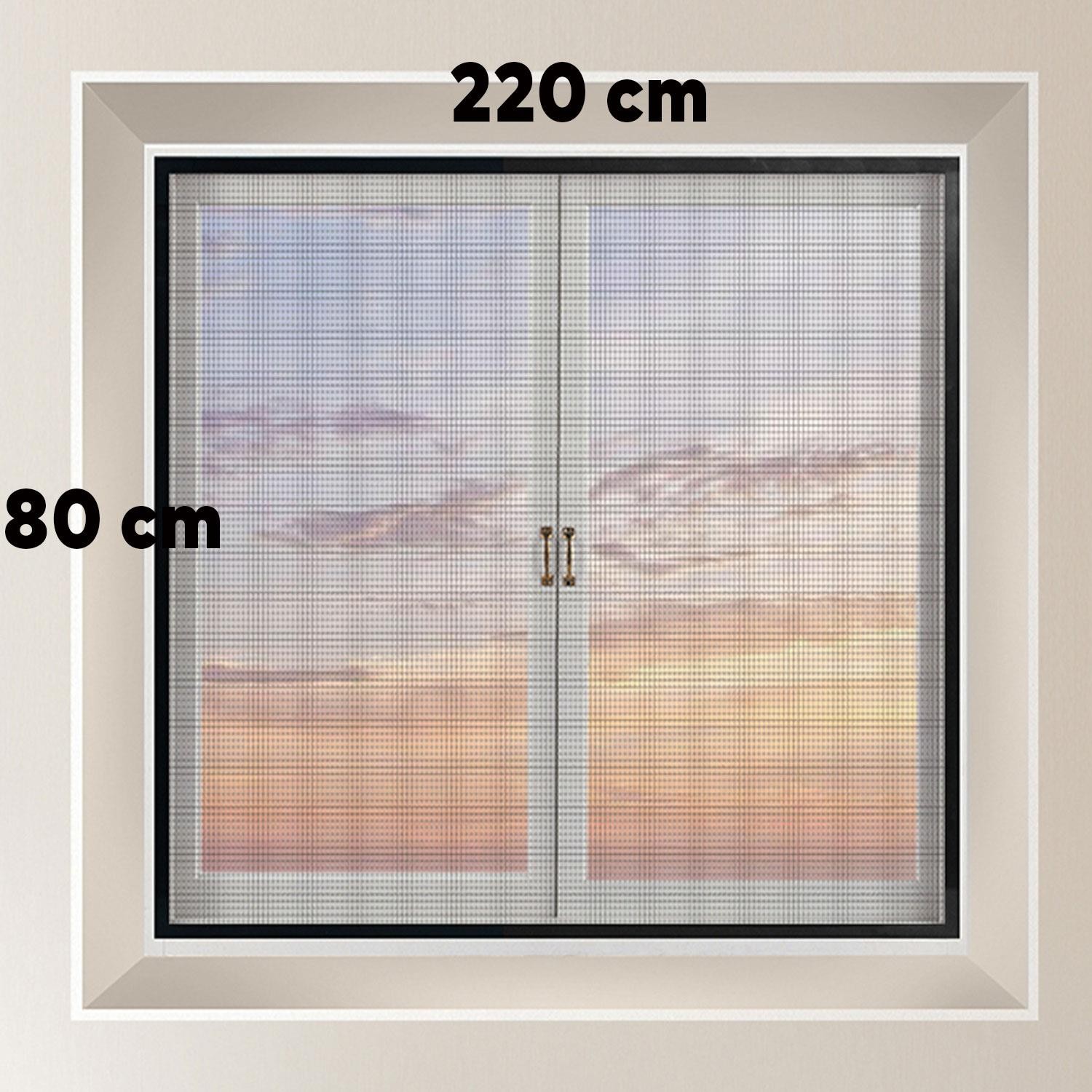 Pencere Kapı Sinekliği 4' Lü Paket 80 X 220 Cm Pratik Hazır Sineklik