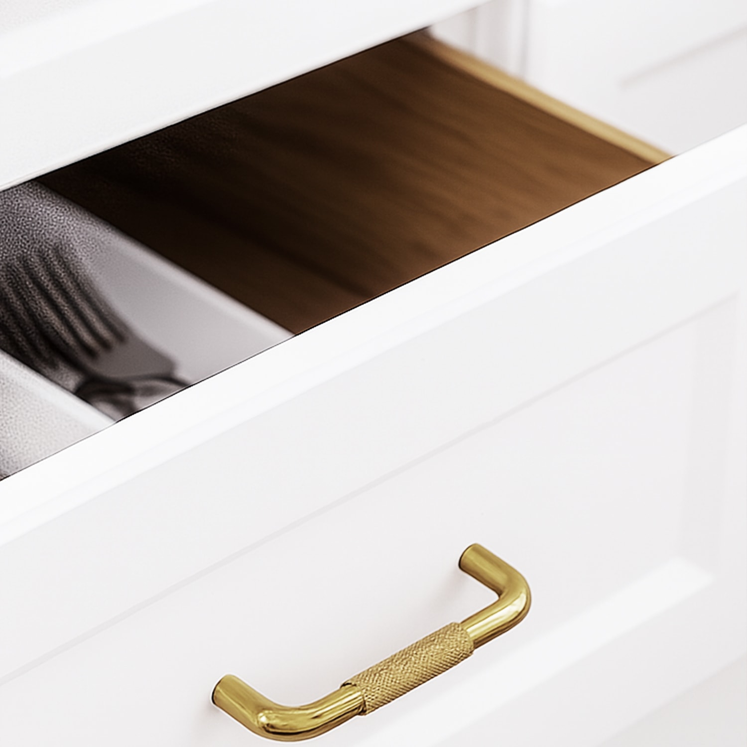 Tırtıklı Altın Gold Metal Kulp 160 mm 16 cm Mobilya Çekmece Dolap Dolabı Modern Kapak Kulpları