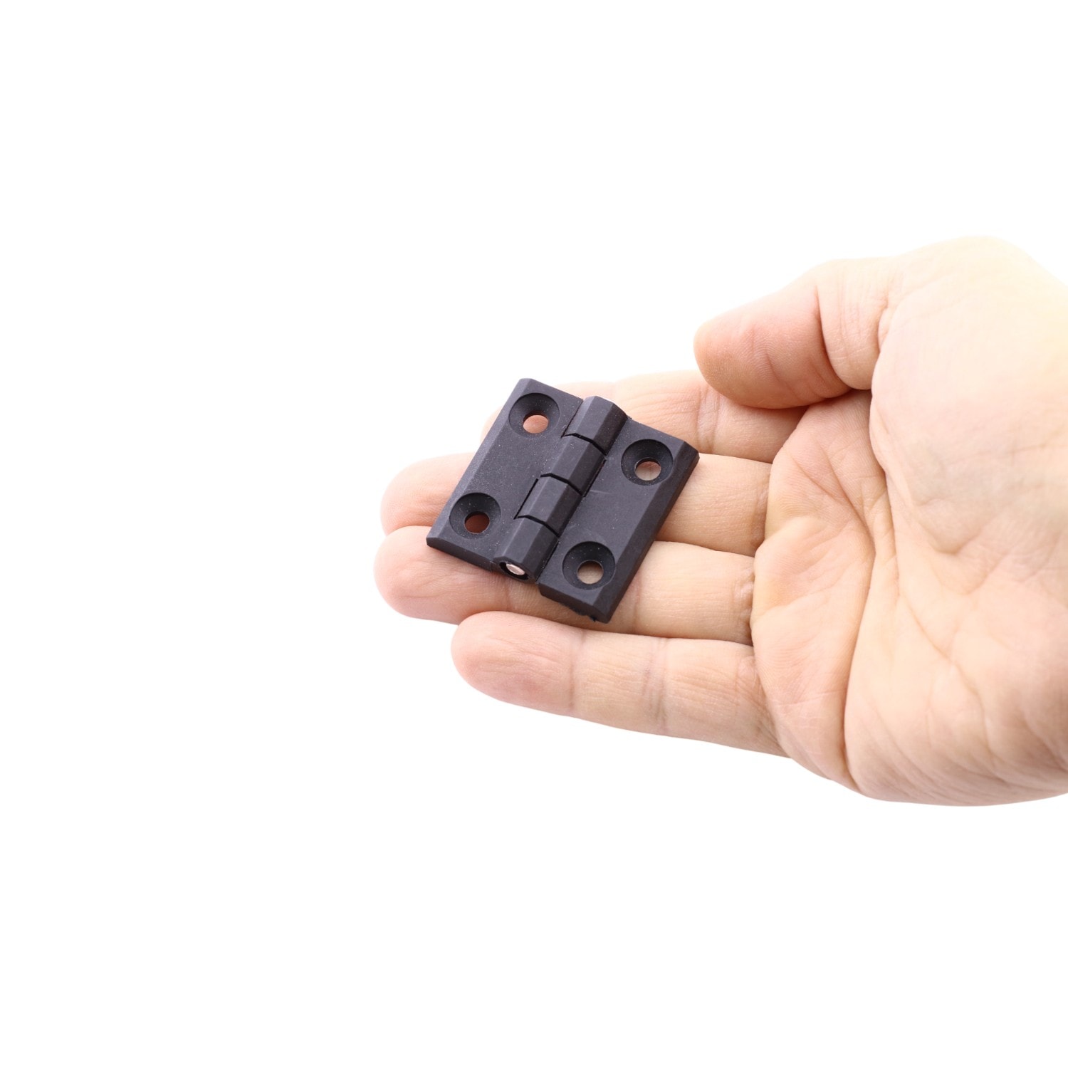 Plastik 50x50 mm 2 ADET Set Yaprak Menteşe Dayanıklı Dolap Çekmece Kapak ve Mobilya Menteşe