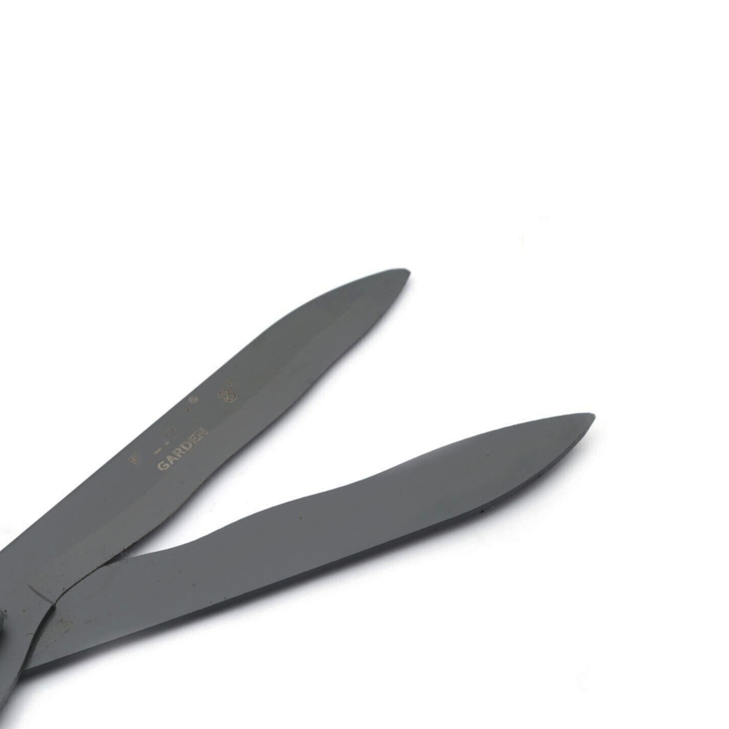 Eğri Çim Budama Makası Çalı Çimen Biçme Kesme Makas 50 cm Keskin Metal Bıçkı 1 Adet