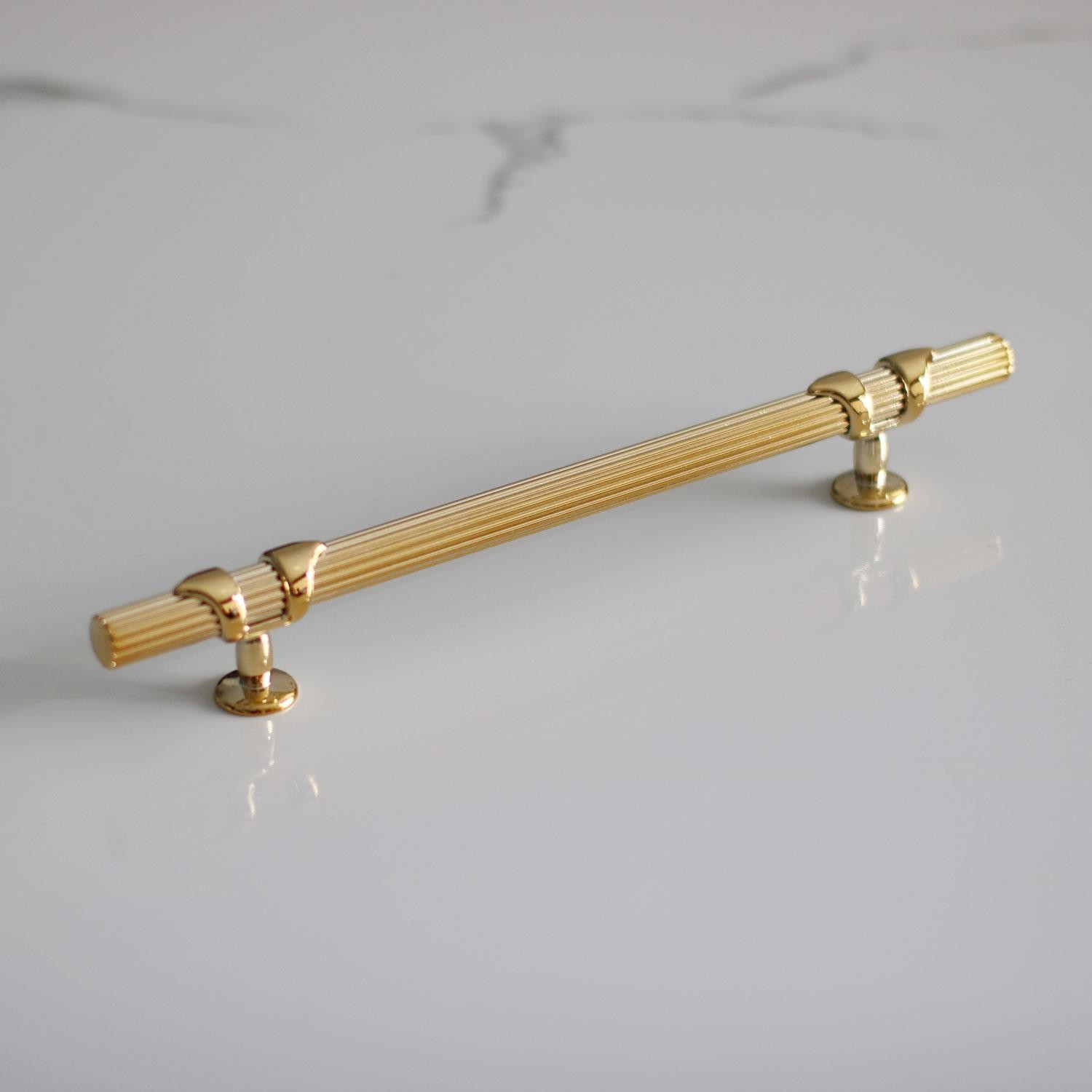 Emir 160 mm Gold Altın Metal Kulp Mobilya Çekmece Mutfak Dolap Dolabı Kapak Kulpları Kulbu Kulpu