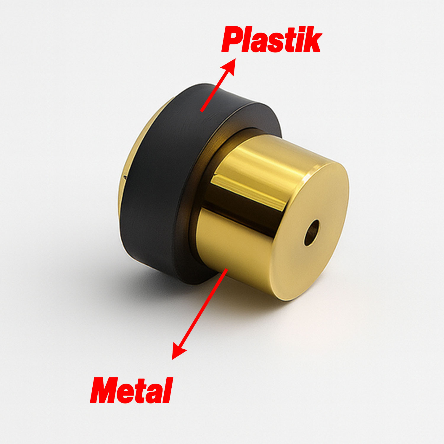 Metal Kapı Stoperi 3’lü Set Gold Model Vidalı Montaj Kauçuk Kapı Tamponu Çarpma Önleyici Durdurucu