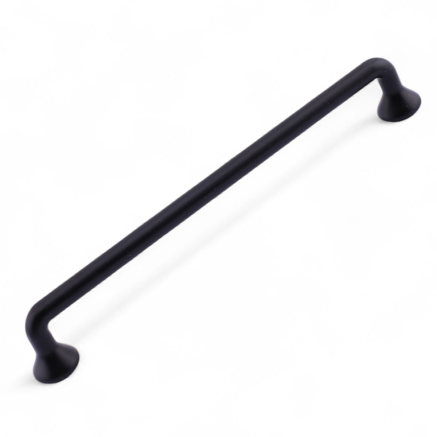 İncir Mat Siyah Metal Kulp 160 mm 16 cm  Mutfak Dolabı Kulbu Kulpu Mobilya Çekmece Dolap Kulpları