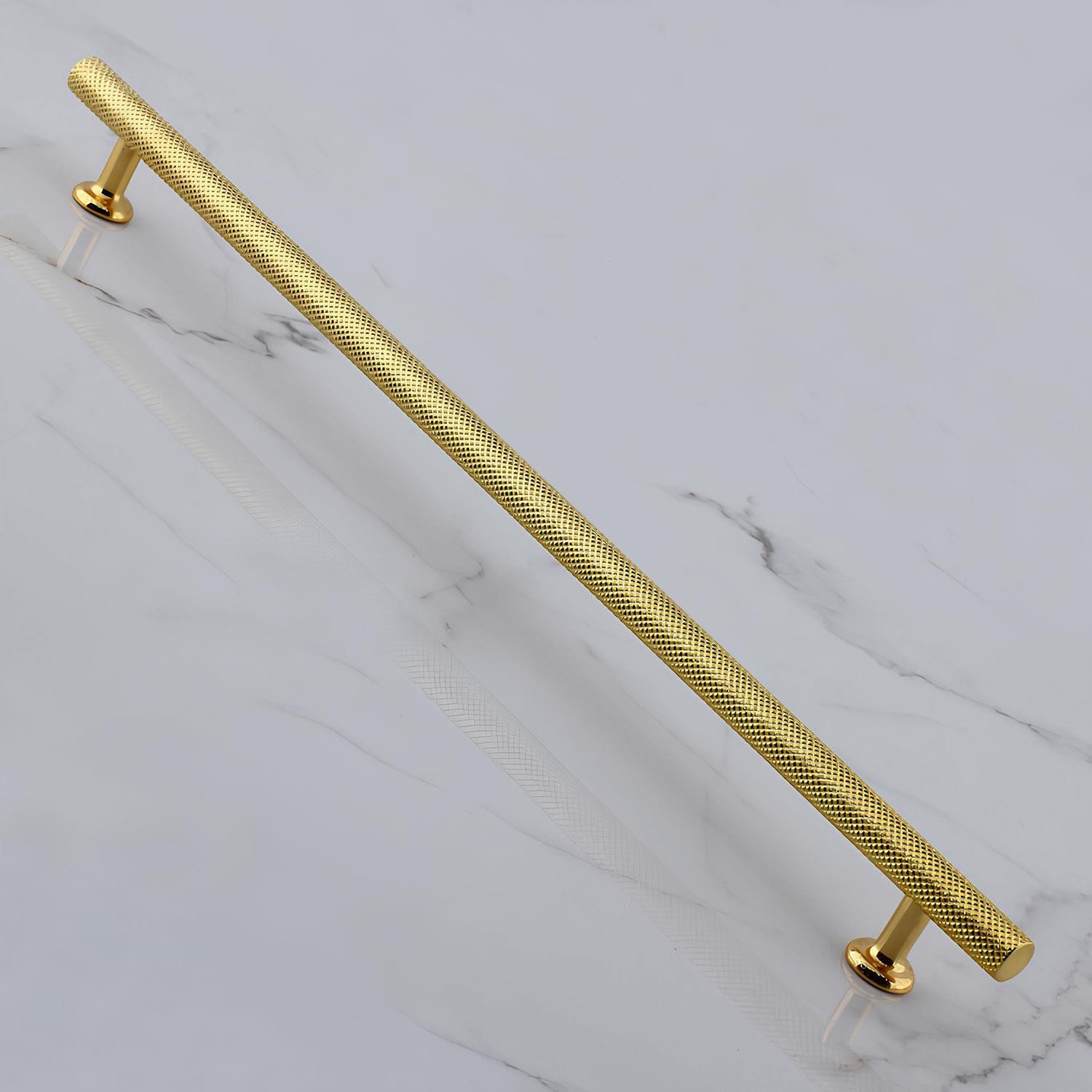 Doruk Kulp 320 mm Altın Gold Metal Mobilya Çekmece Mutfak Dolabı Dolap Kulpları Kapak Kulpu Kulbu