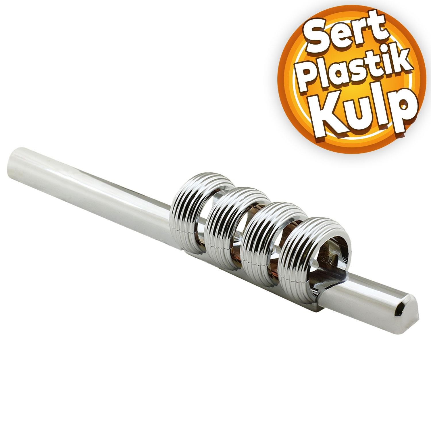 Büyük Icon Mobilya Çekmece Mutfak Dolap Dolabı Kulpu Kulbu Krom Sert Plastik Kulpları 96 Mm 128 Mm