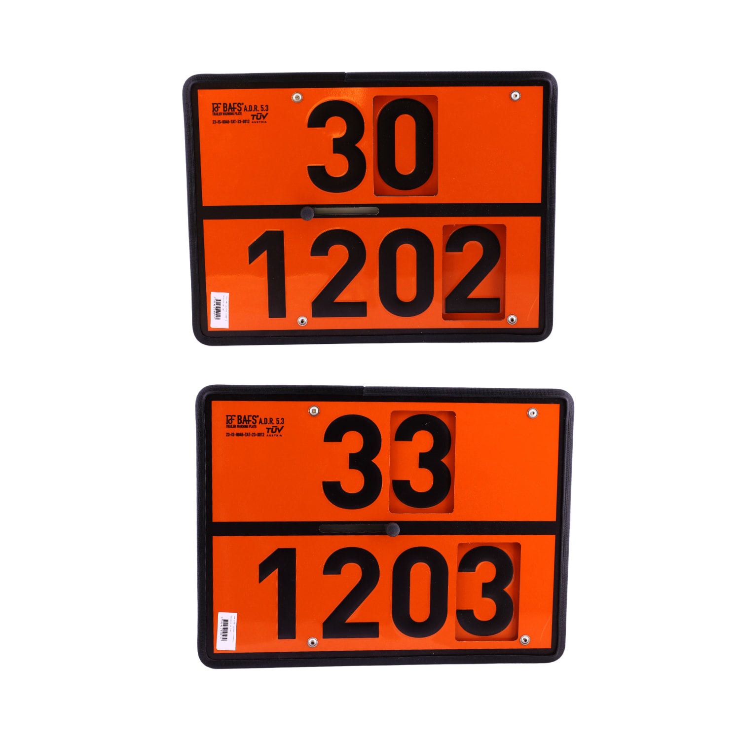(1 Adet) Metal 40x30 cm Levha 2'si 1 Arada 30-1202 33-1203 Tehlikeli Madde Değiştirilebilir Rakamlı