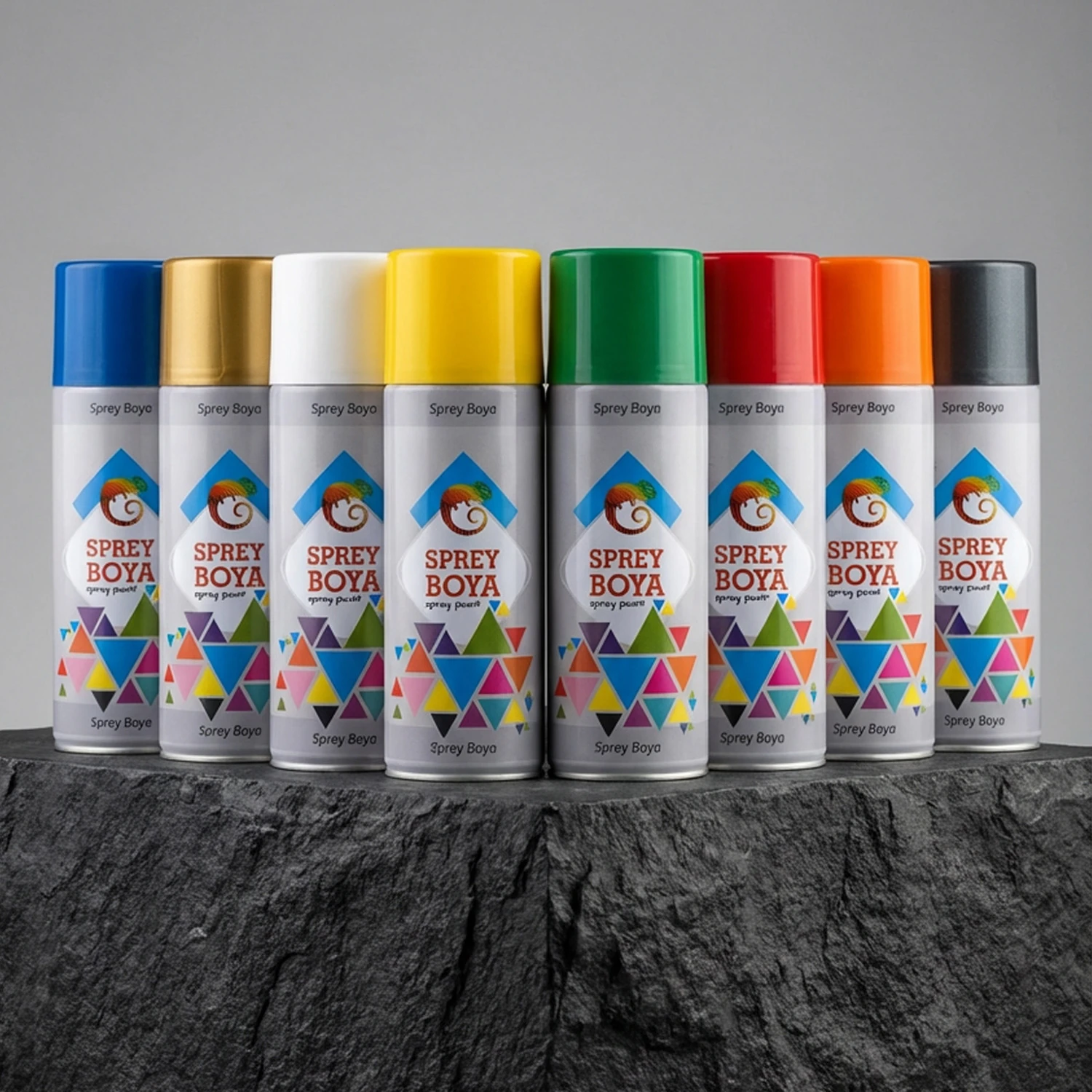 Antresit Gri Sprey Boya 400 ml Metal Ahşap Beton Yüzeylere Uygun Hobi Dekoratif Amaçlı Sprey Boya