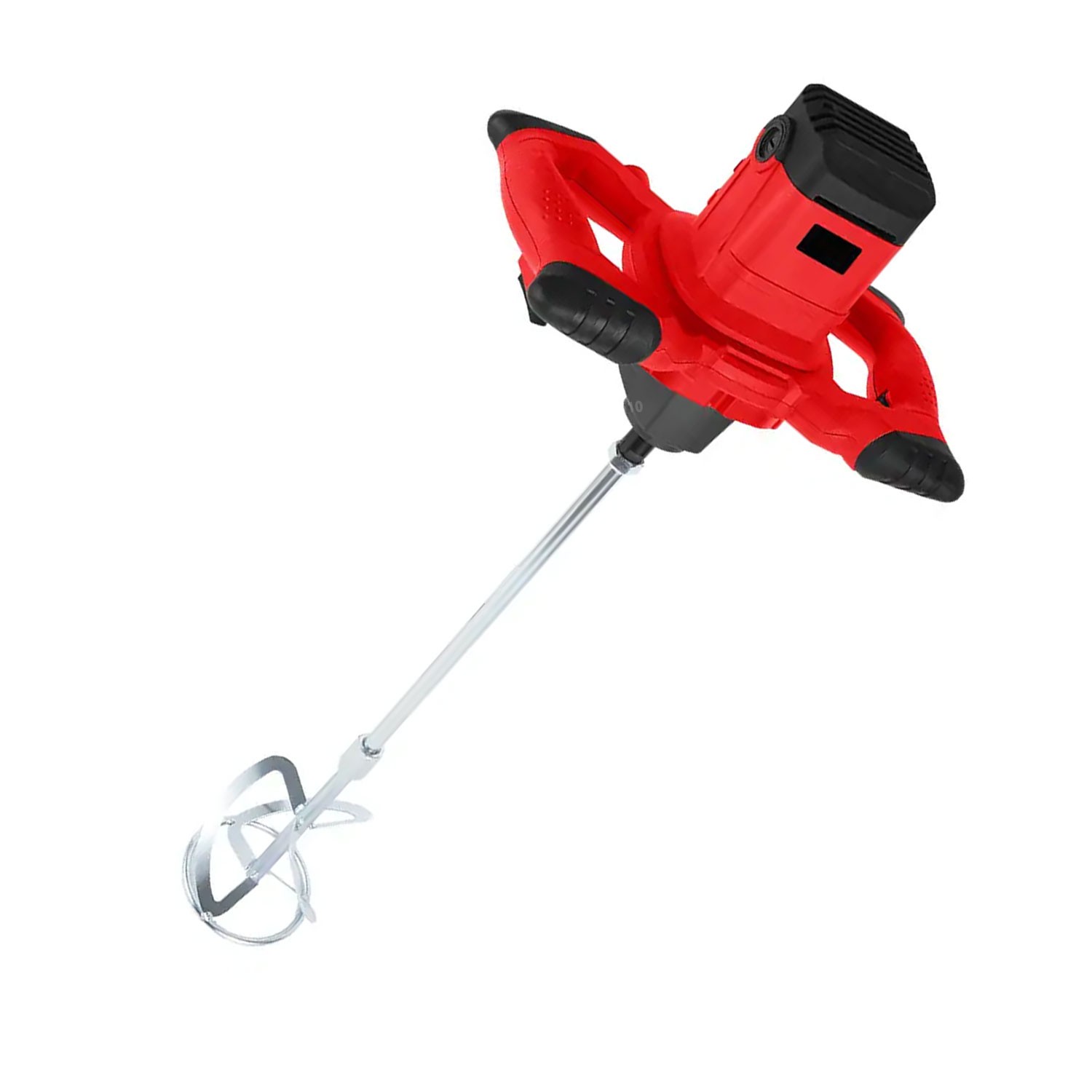Elektrikli Boya Harç Karıştırıcı 1400W Çift Kulp Ergonomik Mikser Ucu M14 Güçlü Karıştırma Makinesi