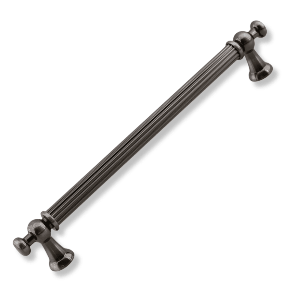 Selçuklu Antik Nikel Metal Kulp 224 mm Mobilya Çekmece Mutfak Dolabı Dolap Kapak Kulpları Kulb Kulpu