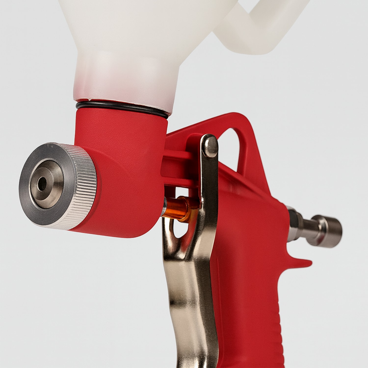 4-6-8 Mm Fasarit Üstten Depolu Boya Tabancası Sıva Püskürtme Hopper Gun Tavan Duvar Kaplama Aleti Makinesi