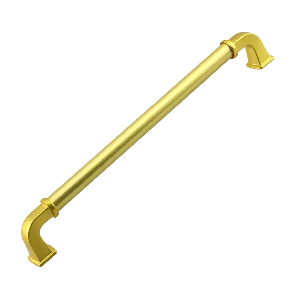Alfa Metal Mat Gold Altın Kulp 224 mm Mobilya Çekmece Mutfak Dolabı Dolap Kapak Kulpları Kulb Kulpu