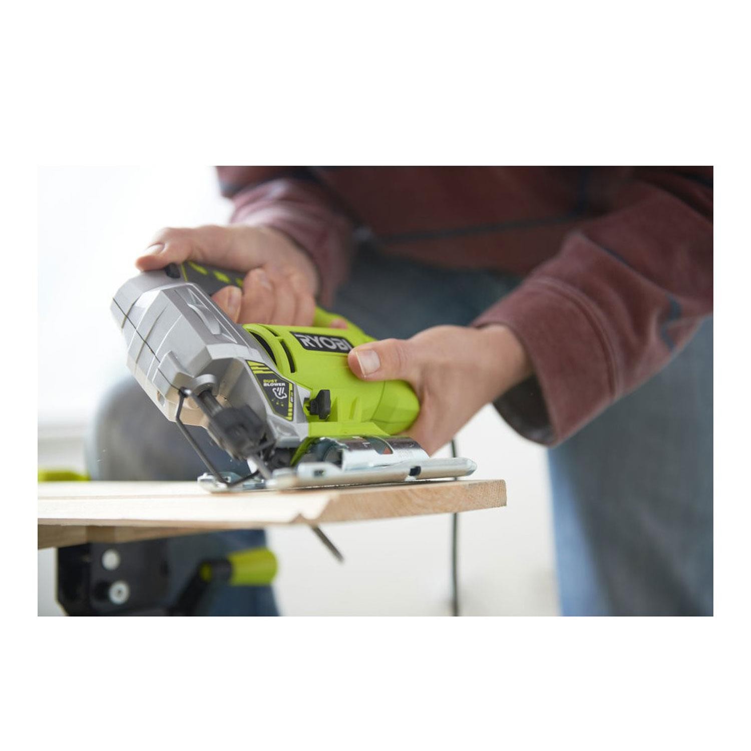 Ryobi RJS750 G Dekupaj Testere Ahşap Çelik Alüminyum Kesme 500W