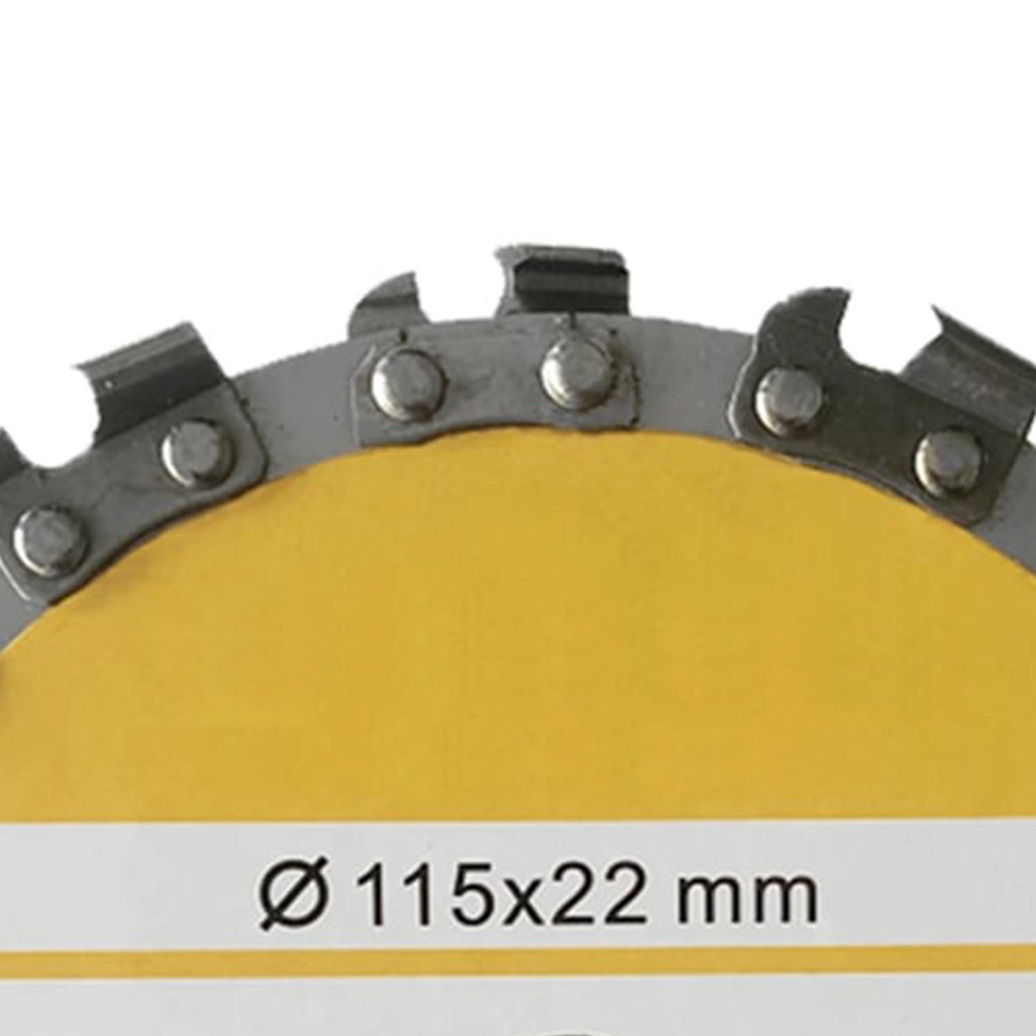 Zincirli Ahşaop Desteresi 115 mm 4" Taşlama Makine Uyumlu Kesme Oyma Şekil Verme Testeresi 1 Adet