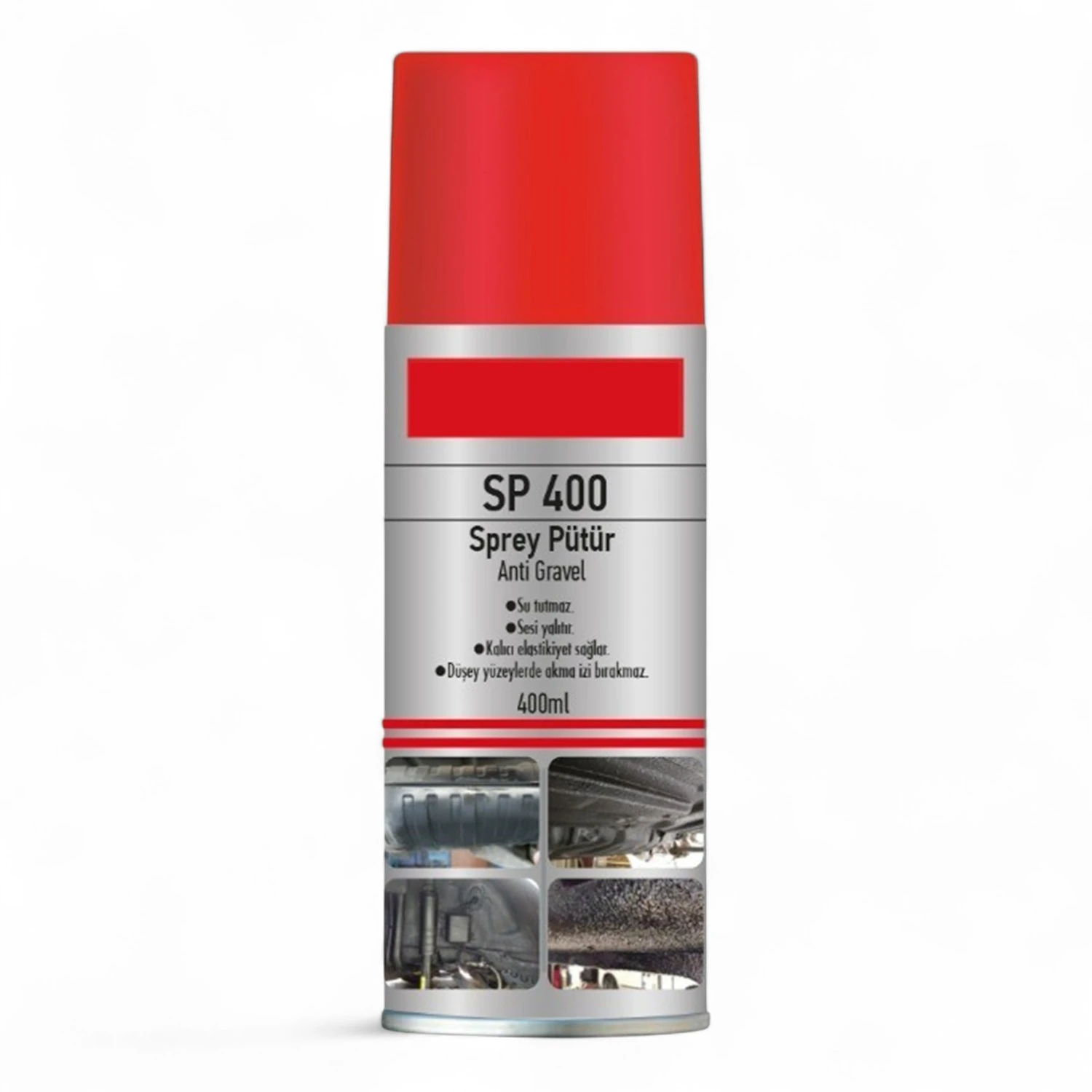 3 Adet Sprey Pütür Su Tutmaz Ses Yalıtımlı Boyanabilir Kaplama Araç Araba Çamurluk Taş Darbe Koruma
