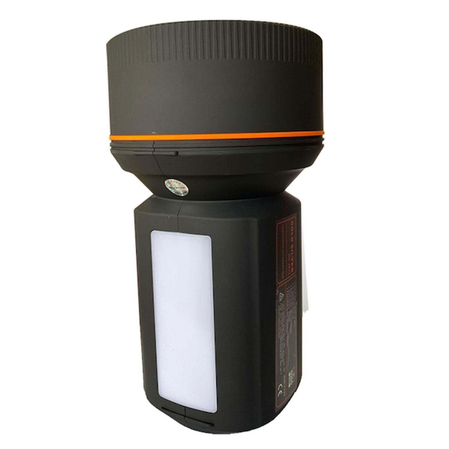 Gold Silver Şarjlı El Feneri Çok Amaçlı Led El Lambası 40W
