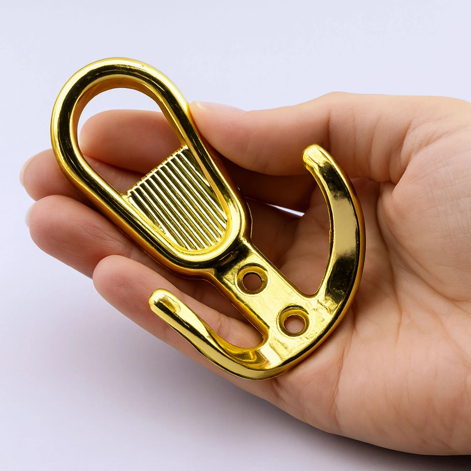 Yunus Gold Altın Askı Askılık Duvar Vidalı Çanta Elbise Asma Portmanto Vestiyer Banyo Mutfak Askısı