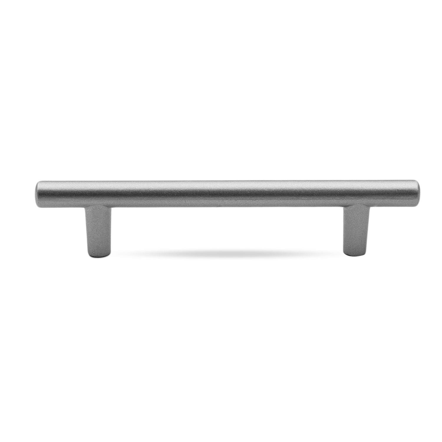 Gül Boylu Mobilya Mutfak Dolap Çekmece Dolabı Metal Kulpu Kulbu Kulpları Mat Krom (96 MM-9.6 CM)