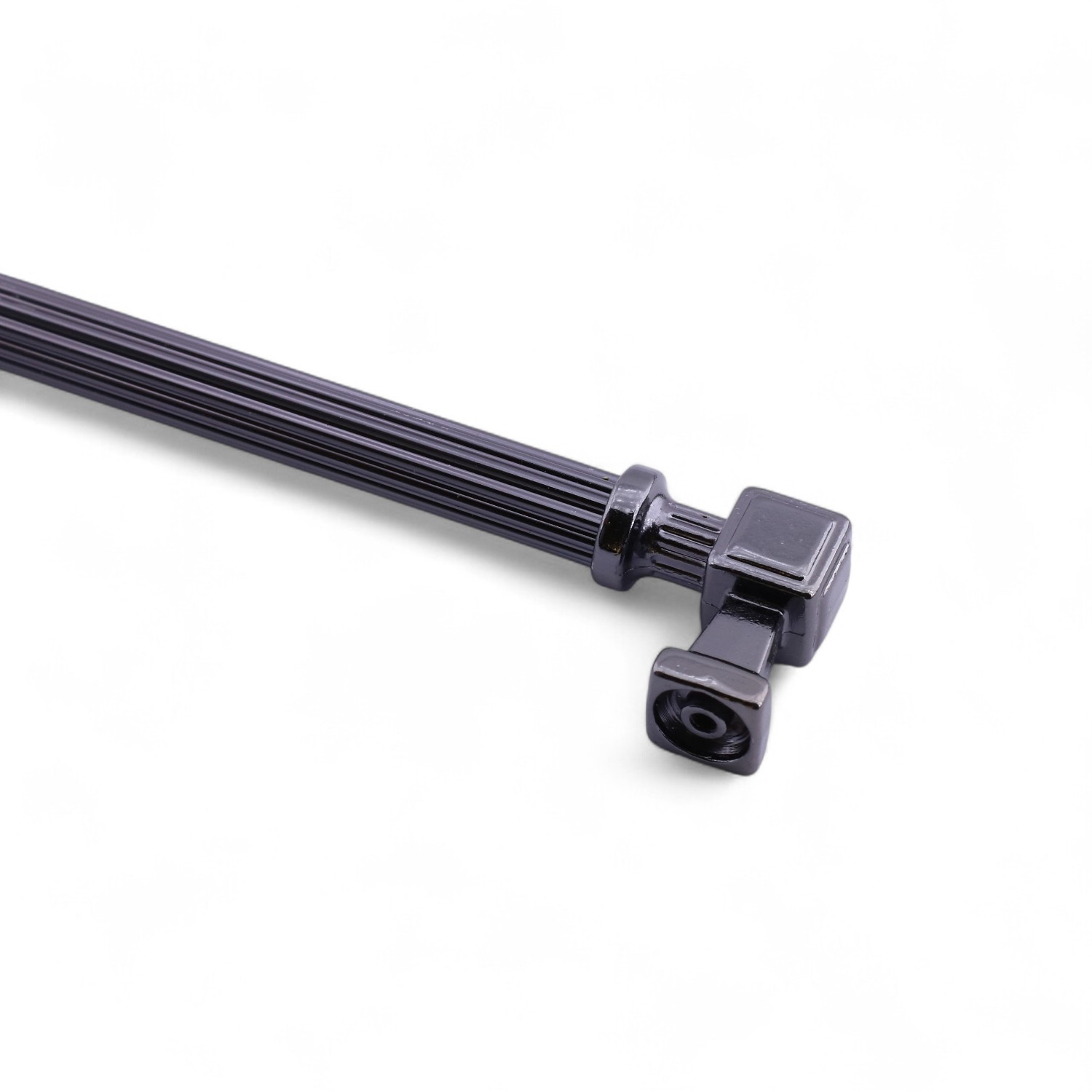 Talas 224 mm Çizgili Füme Metal Kulp Mobilya Çekmece Mutfak Dolabı Dolap Kulpları Kulb 22.4 cm