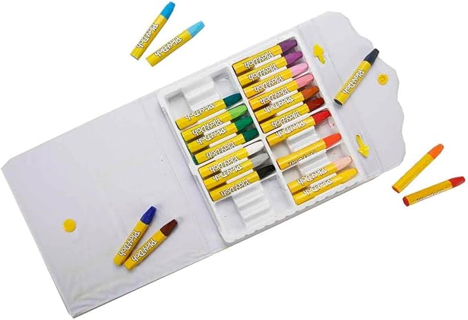 Play-Doh 24 Renk Çantalı Pastel Boya