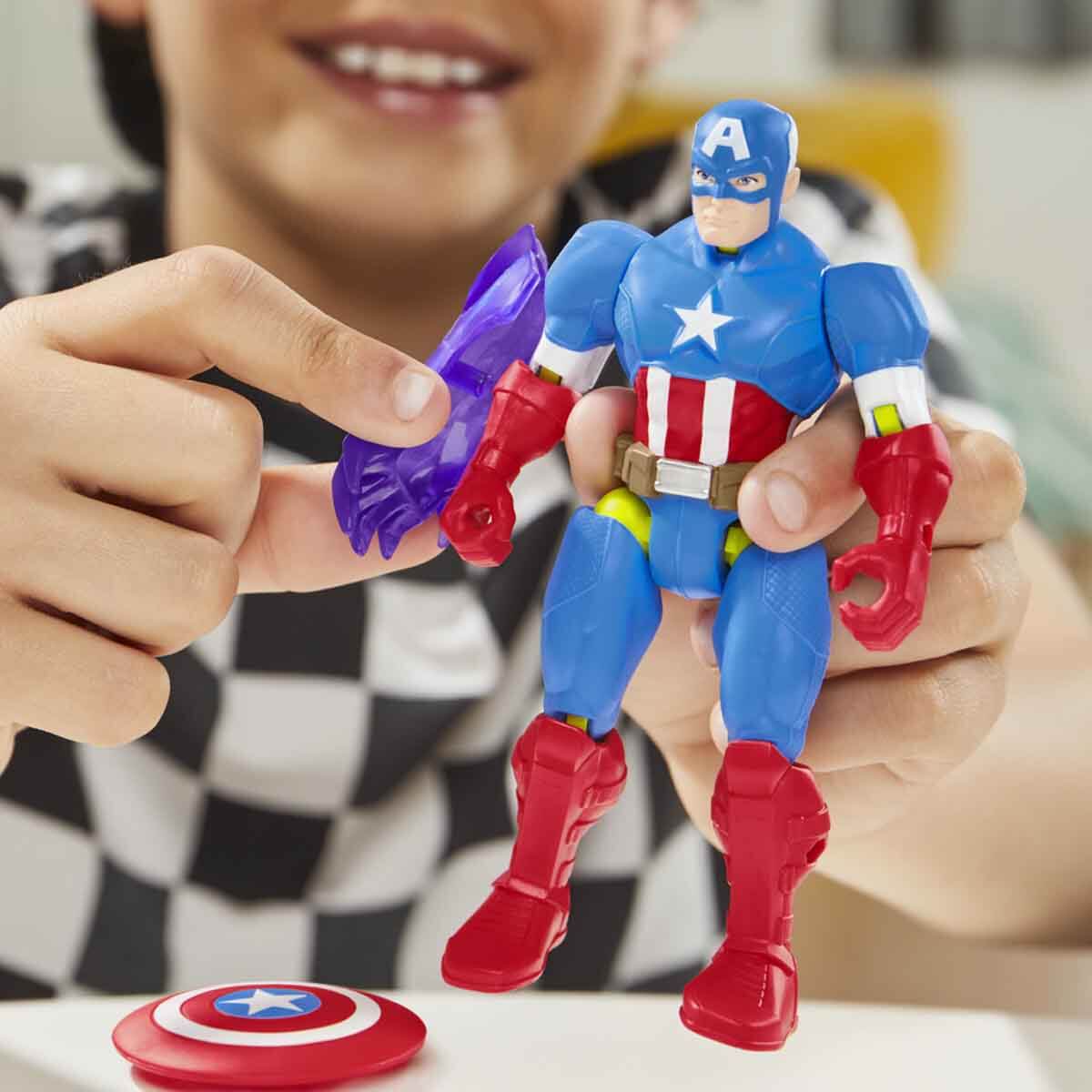 Avengers MixMashers Aksiyon Figürü Captain America